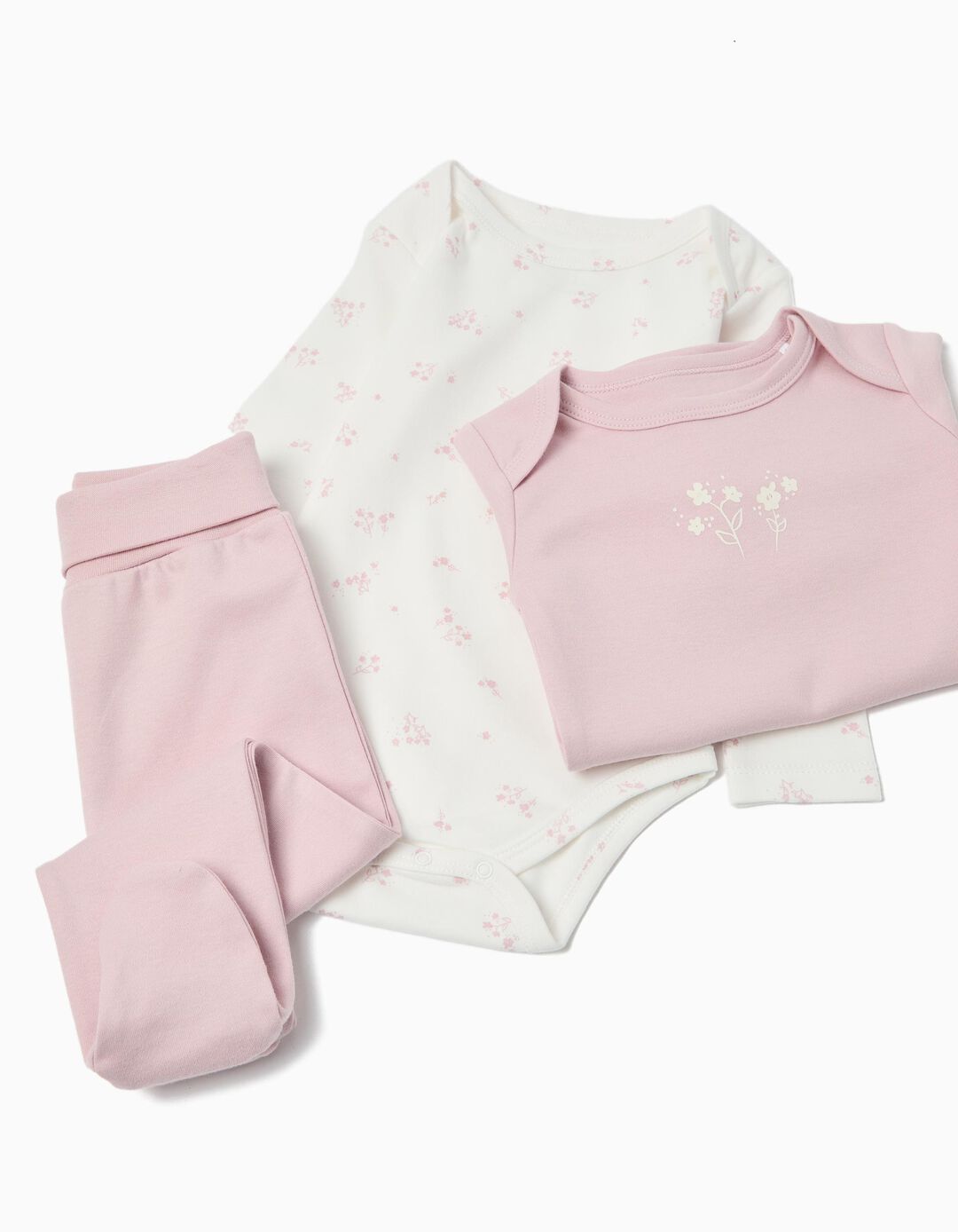 Conjunto 3 Pe&ccedil;as, Menina, Lil&aacute;s Claro