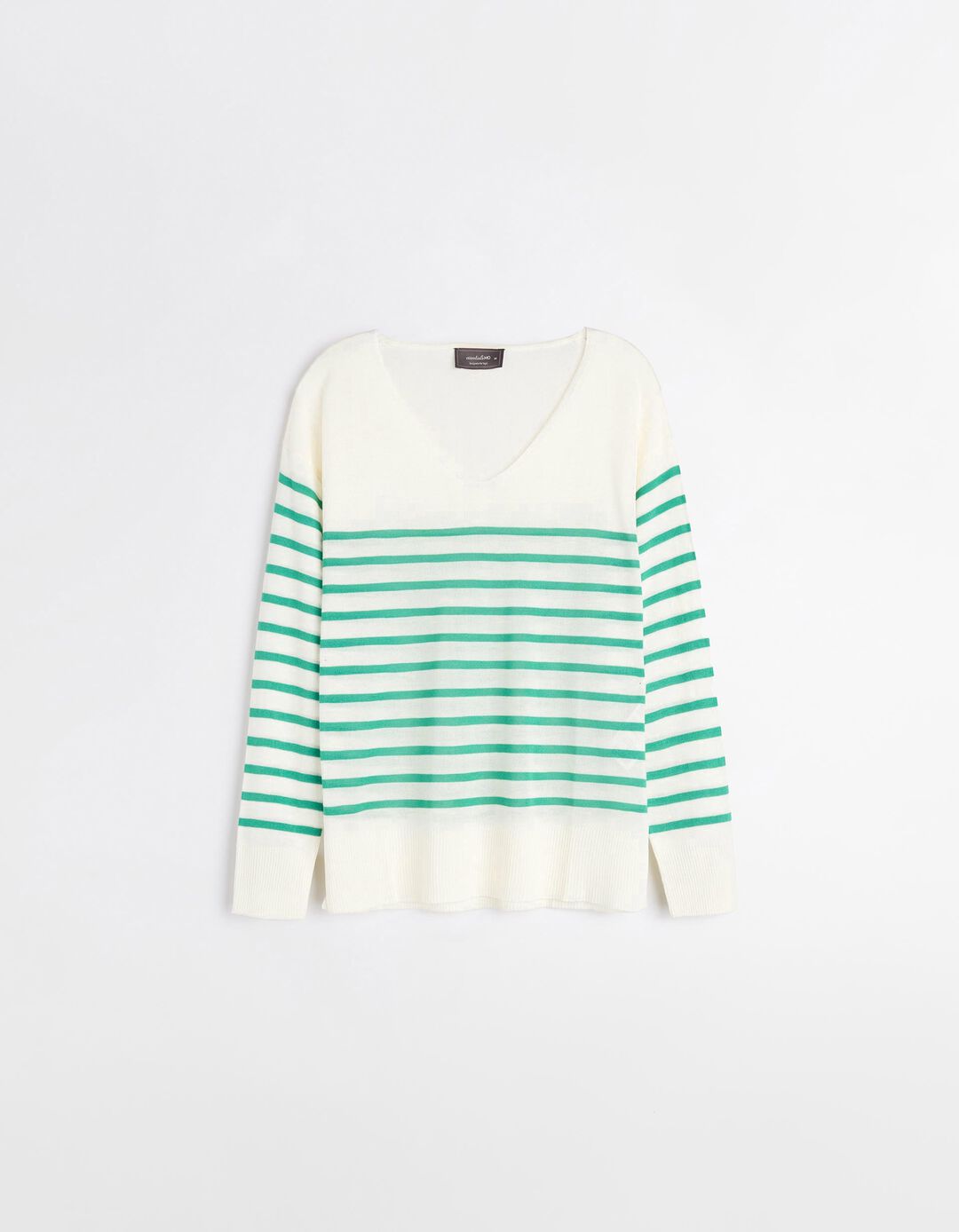 Camisola Malha Fina, Mulher, Verde 