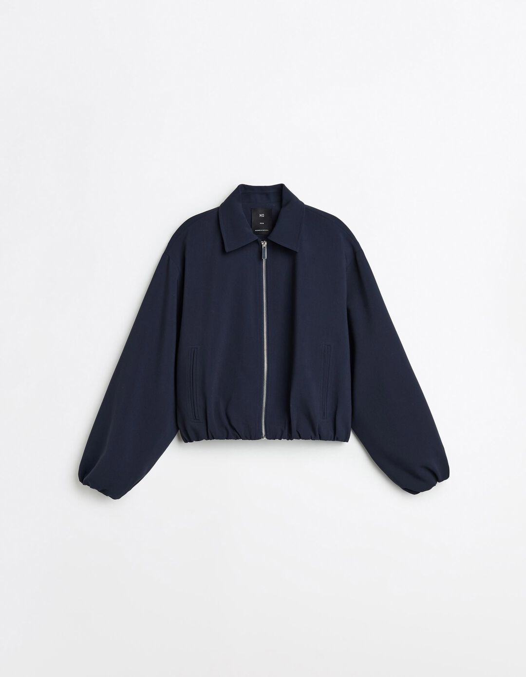 Casaco Bomber, Mulher, Azul Escuro