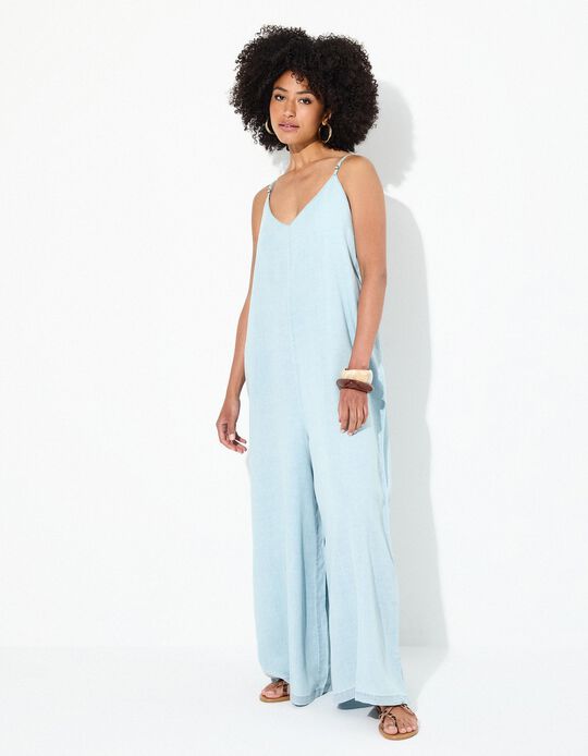 Comprar Online Macacão Liocel, Mulher, Azul Claro