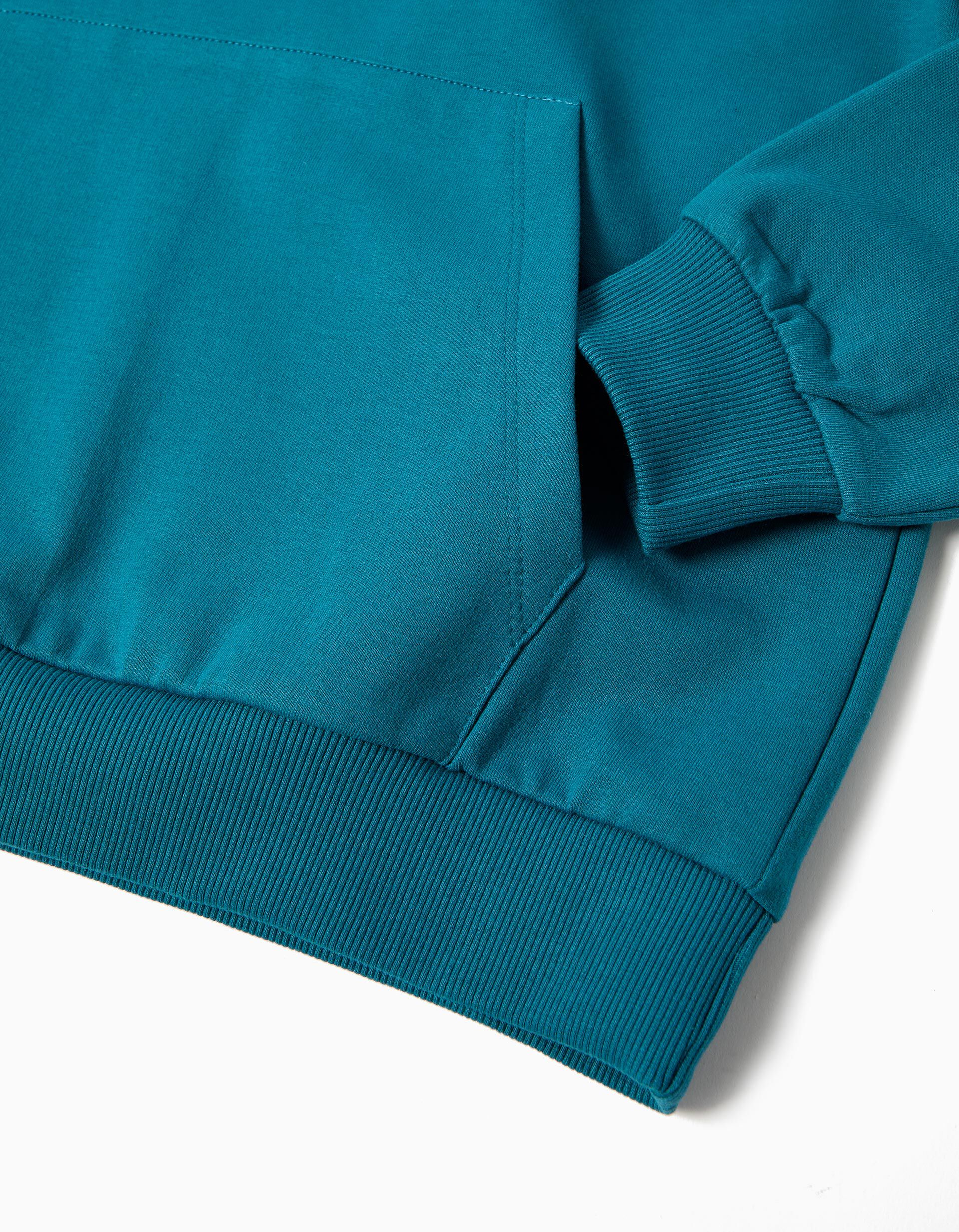 Comprar Online Sweatshirt com Capuz, Menino, Azul