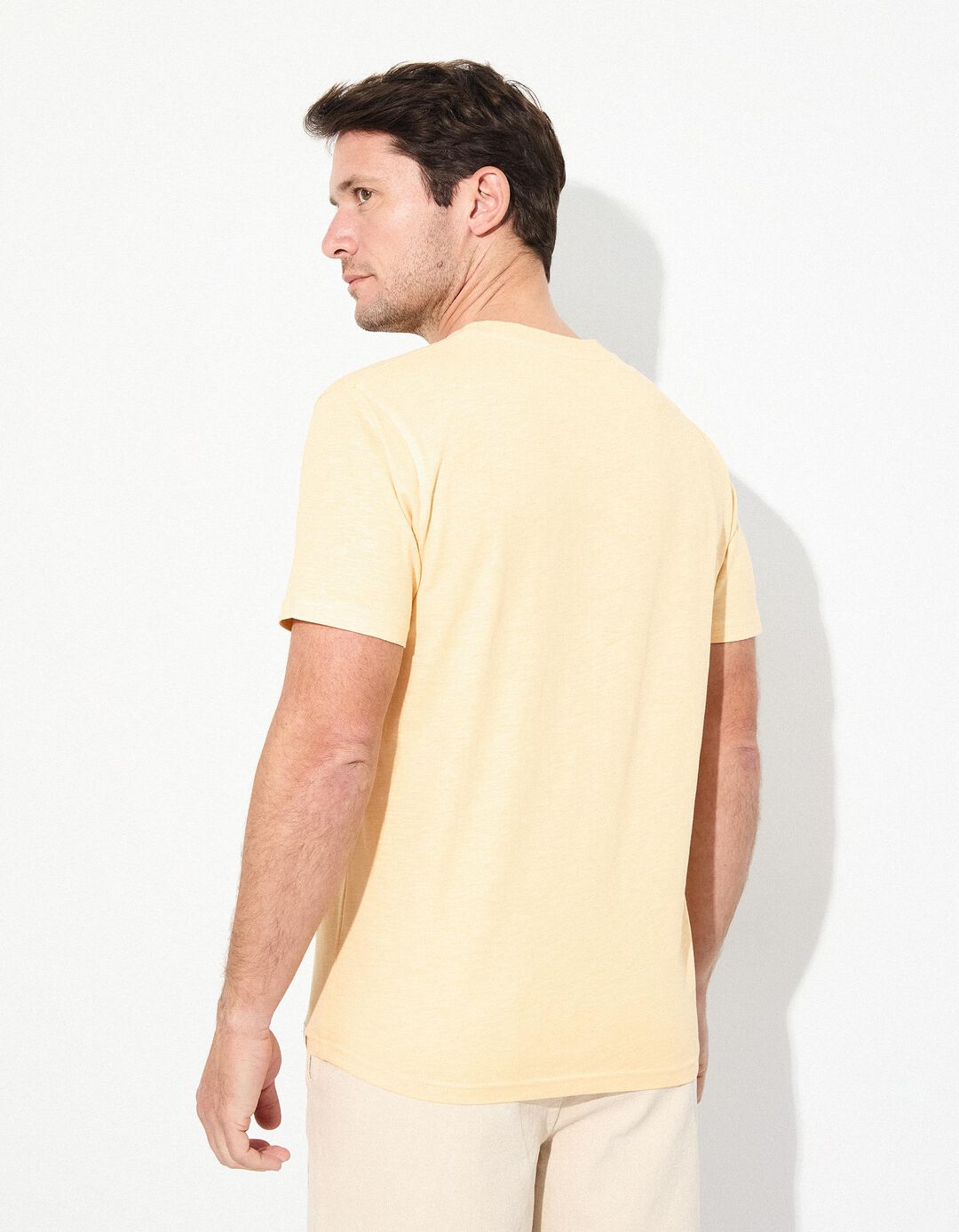 T-shirt Jersey, Homem, Laranja Claro 