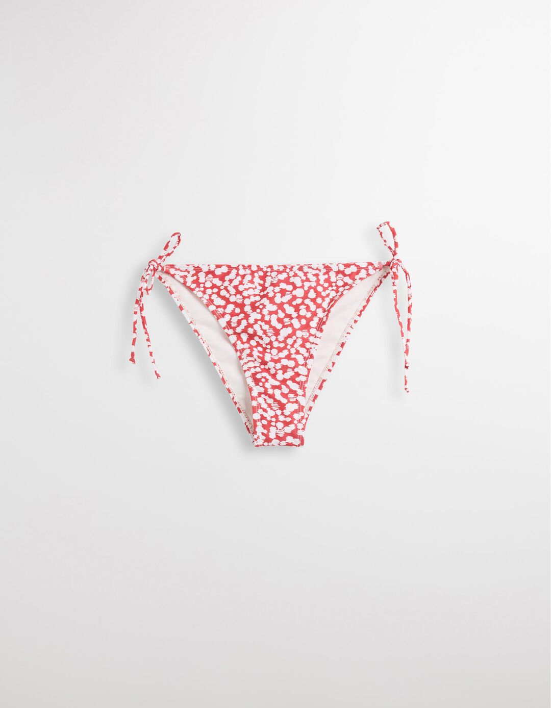 Cuecas de Biquíni Print, Mulher, Vermelho Claro