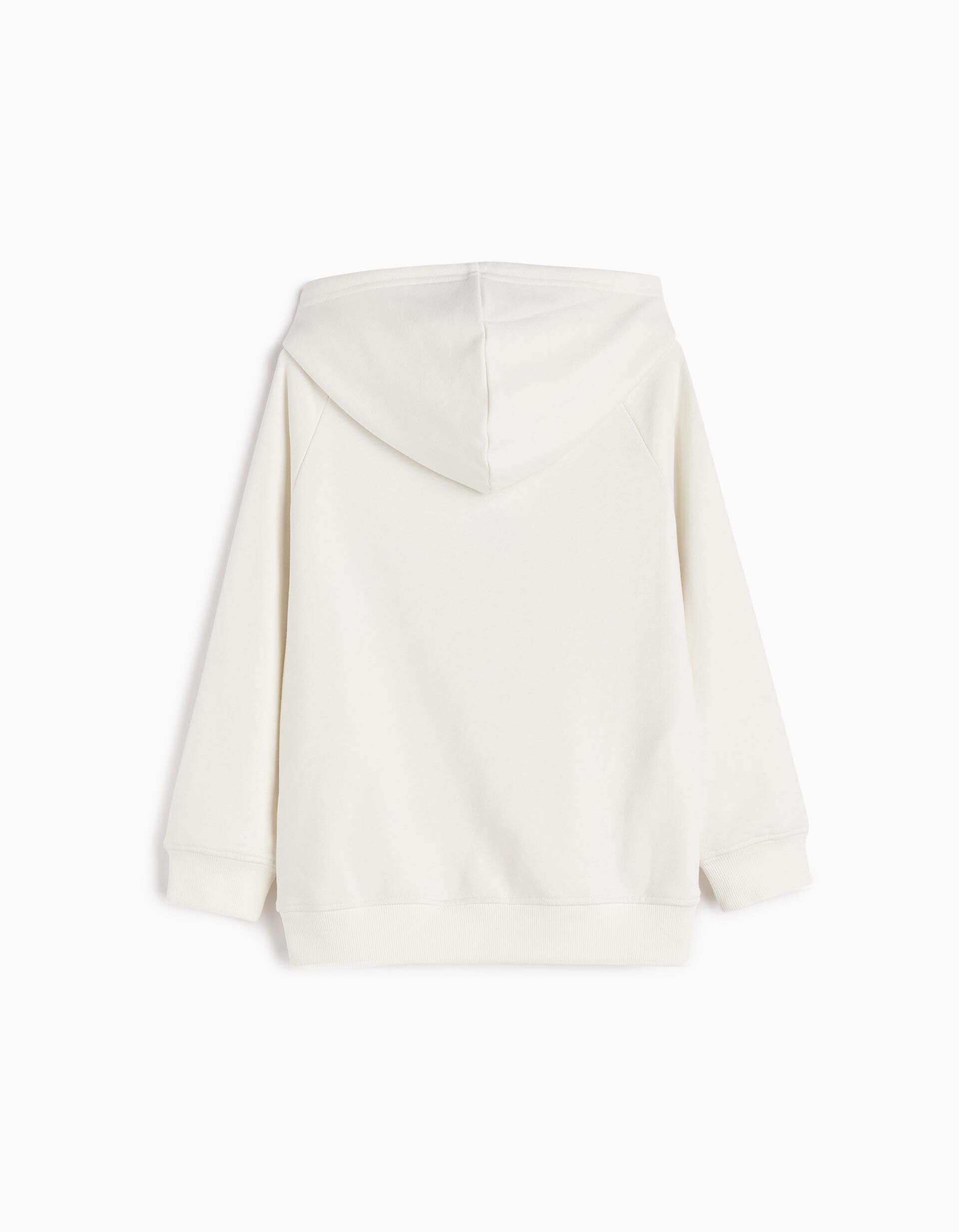 Comprar Online Sweatshirt Capuz, Menino, Branco