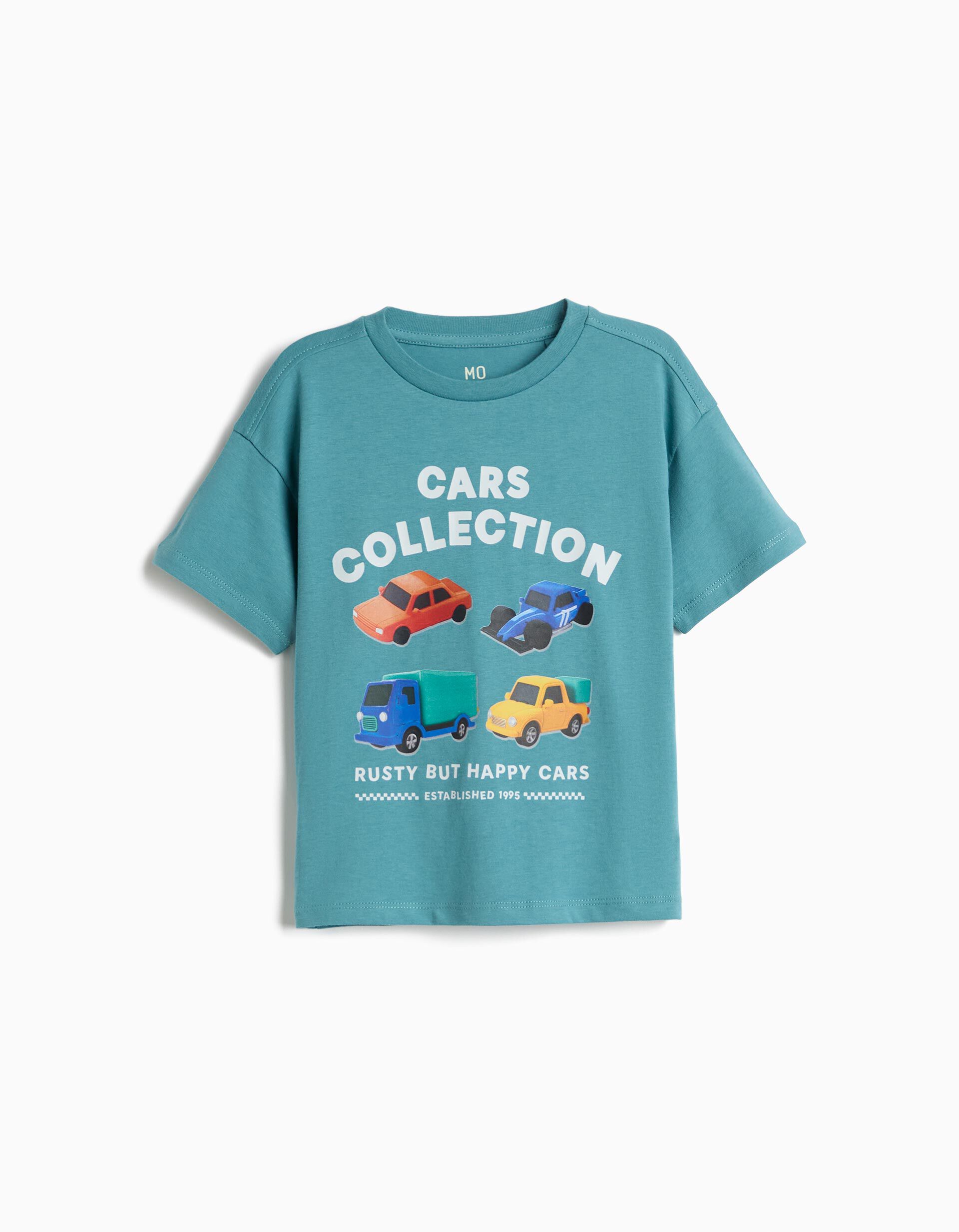 Comprar Online T-shirt Estampada, Menino, Azul