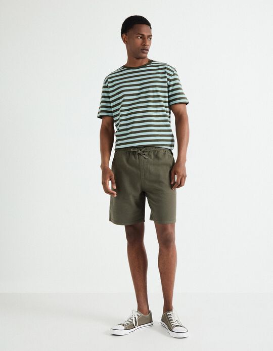 Comprar Online Calções, Homem, Verde Escuro