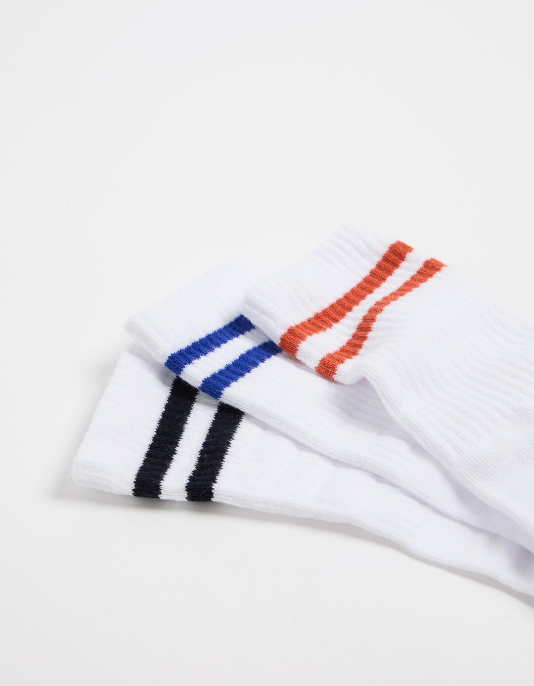 Pack 3 Pares de Meias Desporto, Homem, Branco