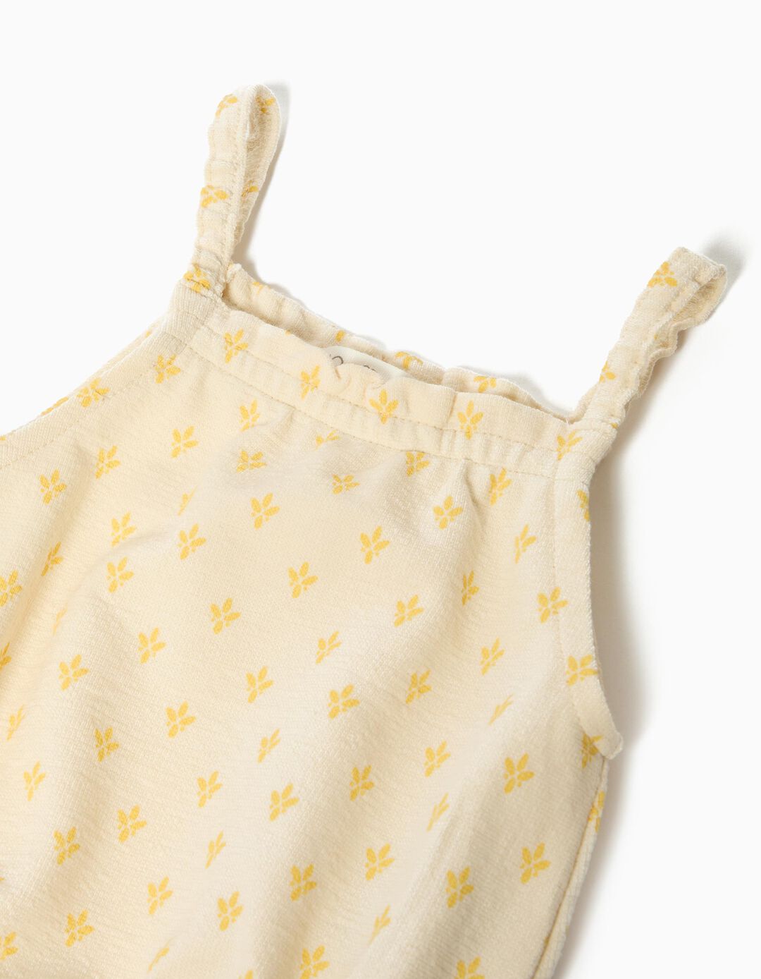 Macacão, Recém-Nascido, Amarelo Claro