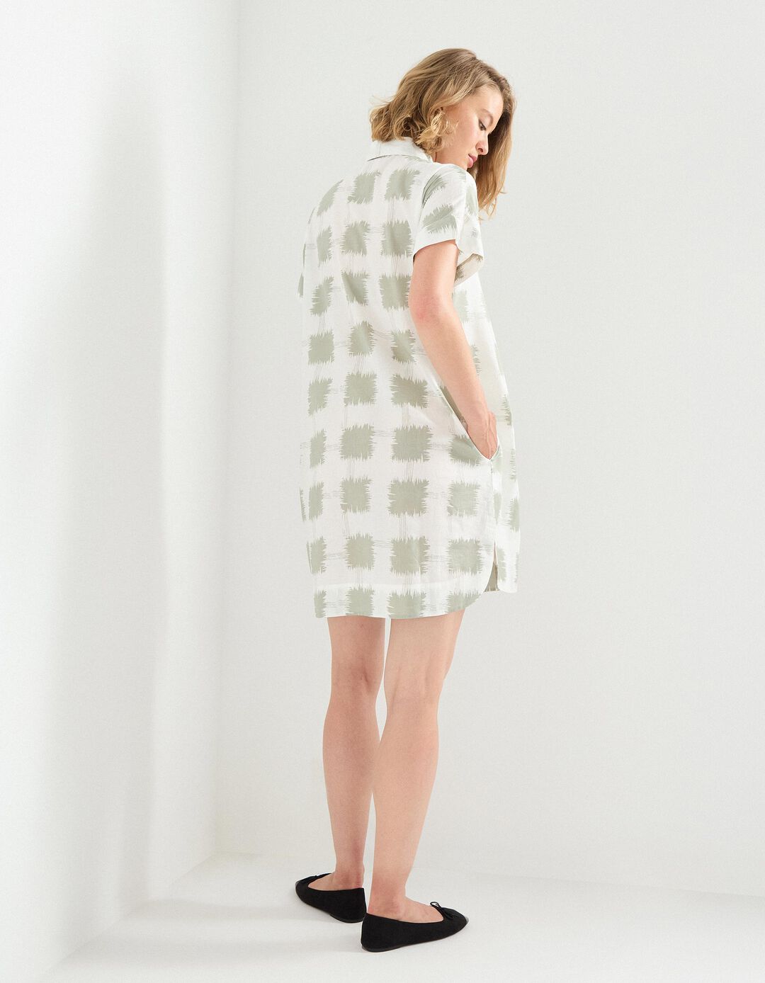 Vestido, Mulher, Verde