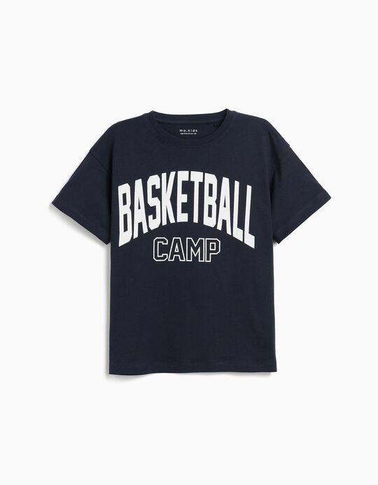 Comprar Online T-shirt Print, Menino, Azul Escuro
