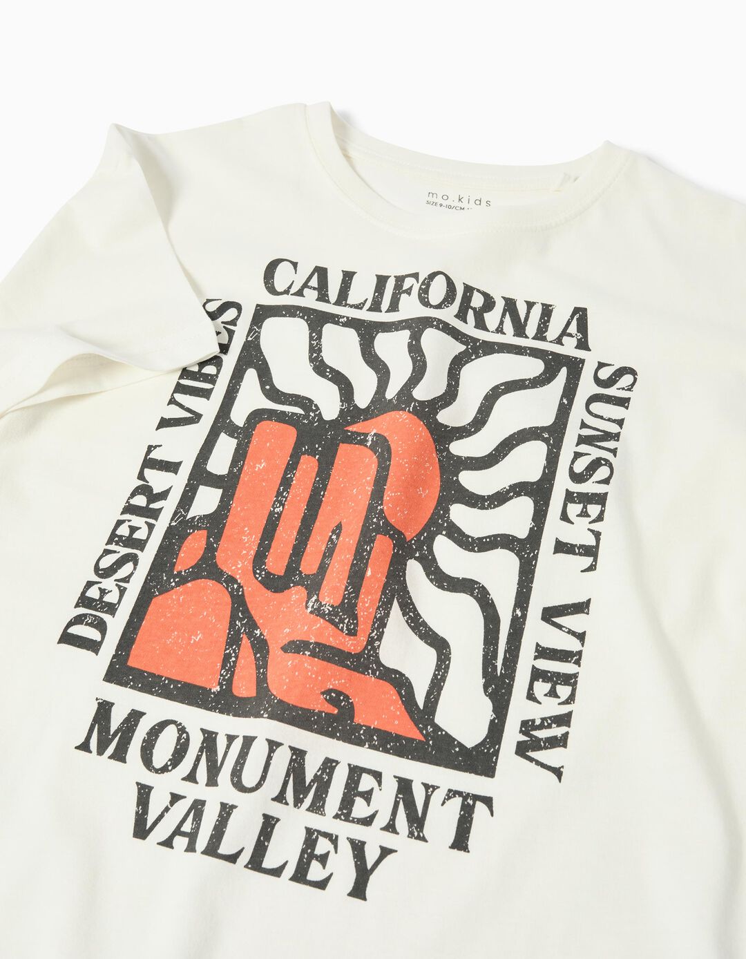 T-shirt Print, Menino, Branco