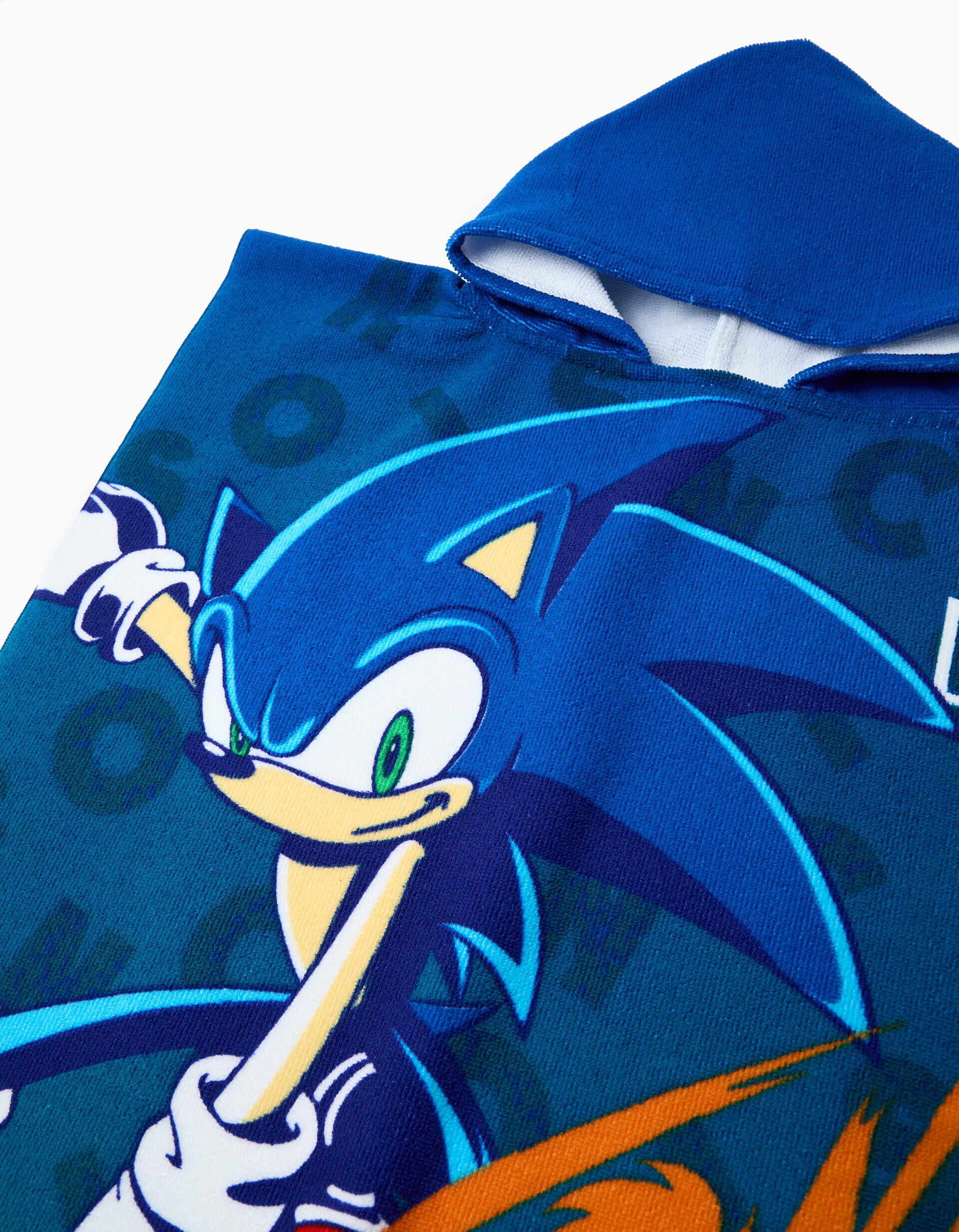 Comprar Online Poncho 'Sonic', Menino, Azul