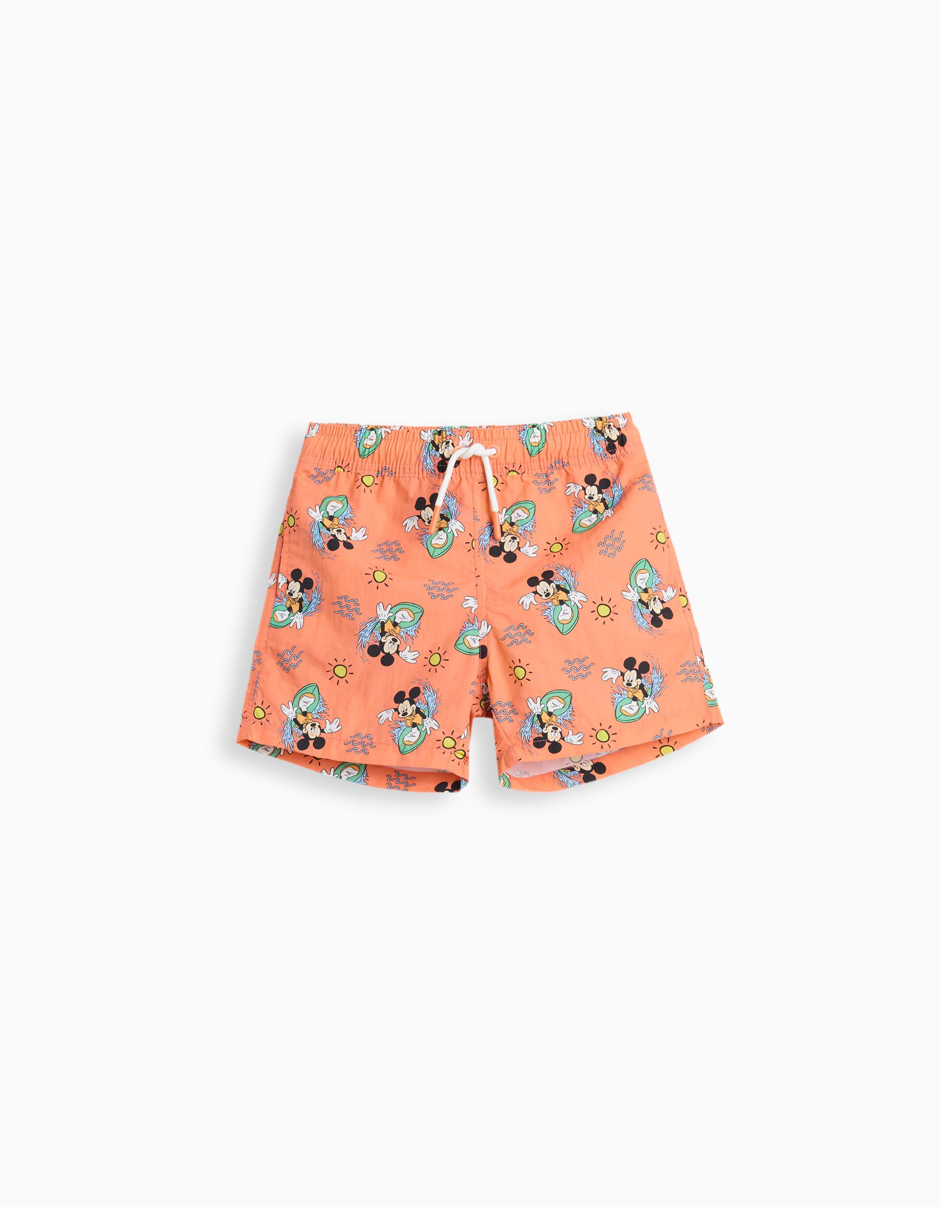 Comprar Online Cal&ccedil;&otilde;es de Banho 'Mickey' &copy;Disney, Menino, Laranja