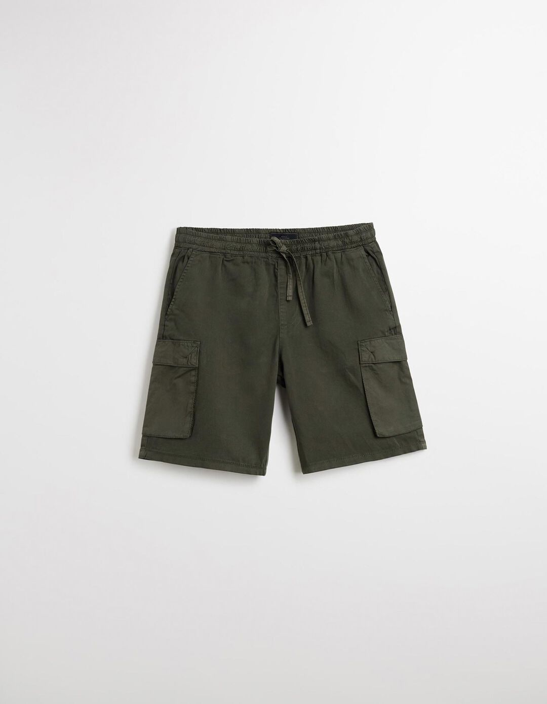 Calções de Felpa, Homem, Verde Escuro