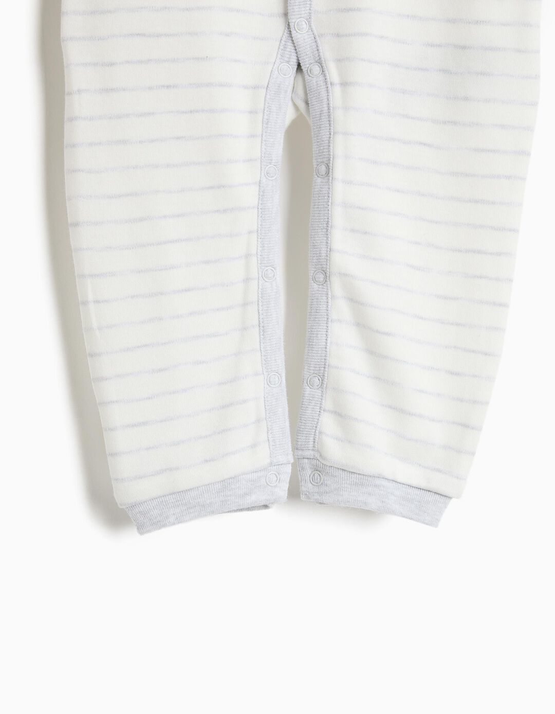 Pack 2 Babygrows, Menino, Cinzento Claro