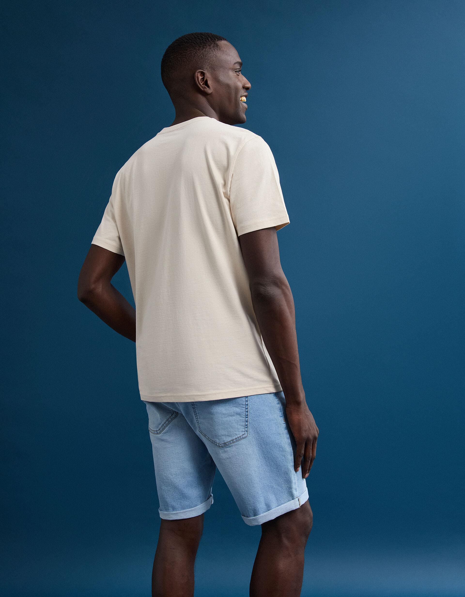 Comprar Online T-shirt 'Native Enthusiasm', Homem, Bege