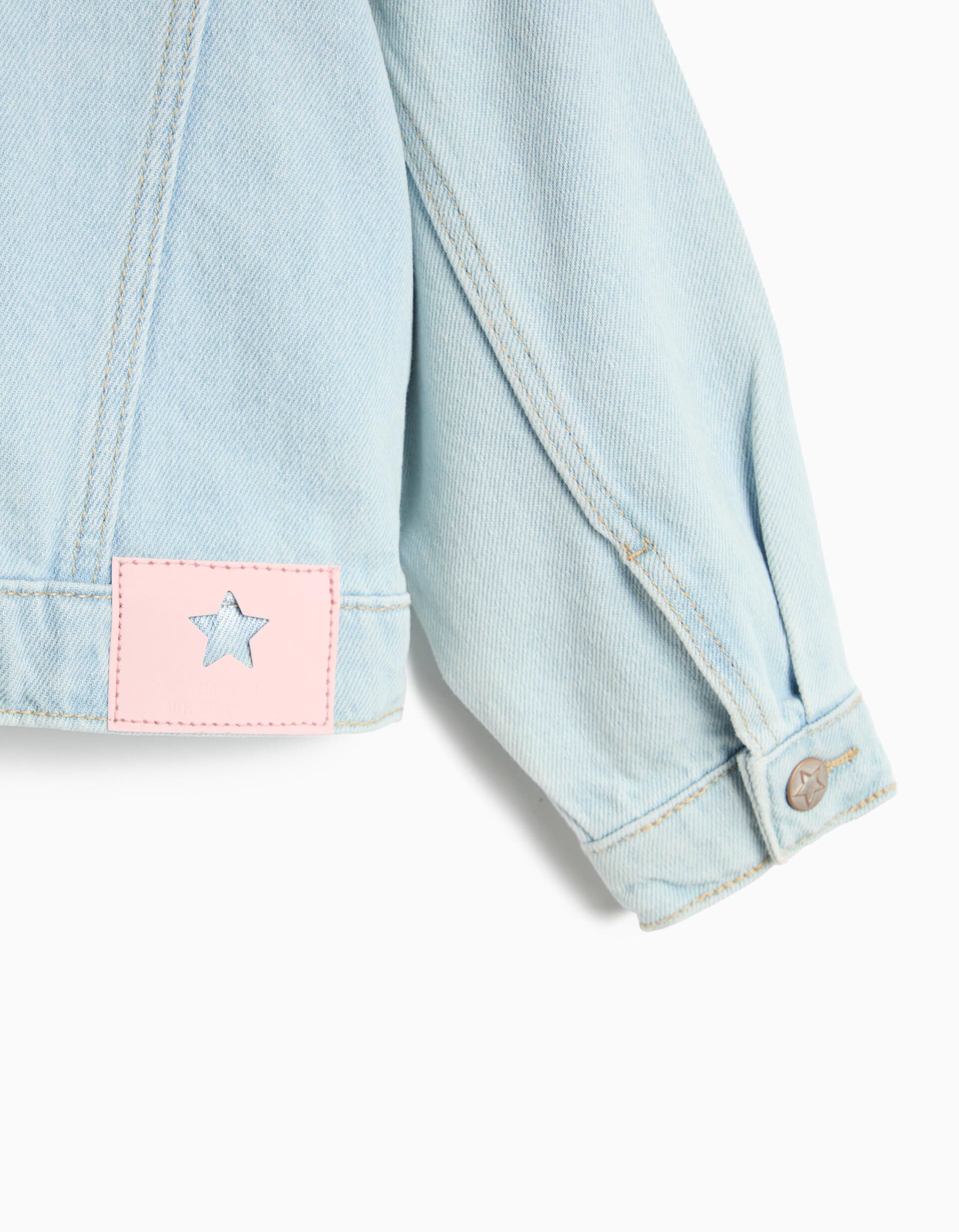 Comprar Online Casaco De Ganga, Menina, Azul Claro