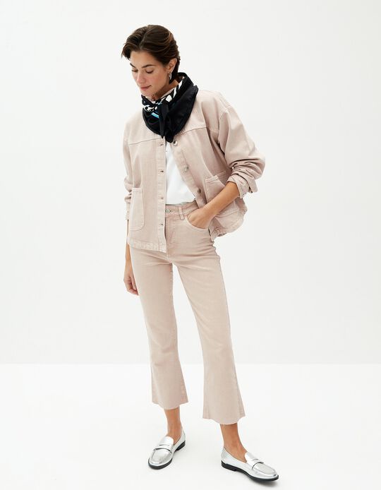 Comprar Online Calças de Ganga, Mulher, Rosa