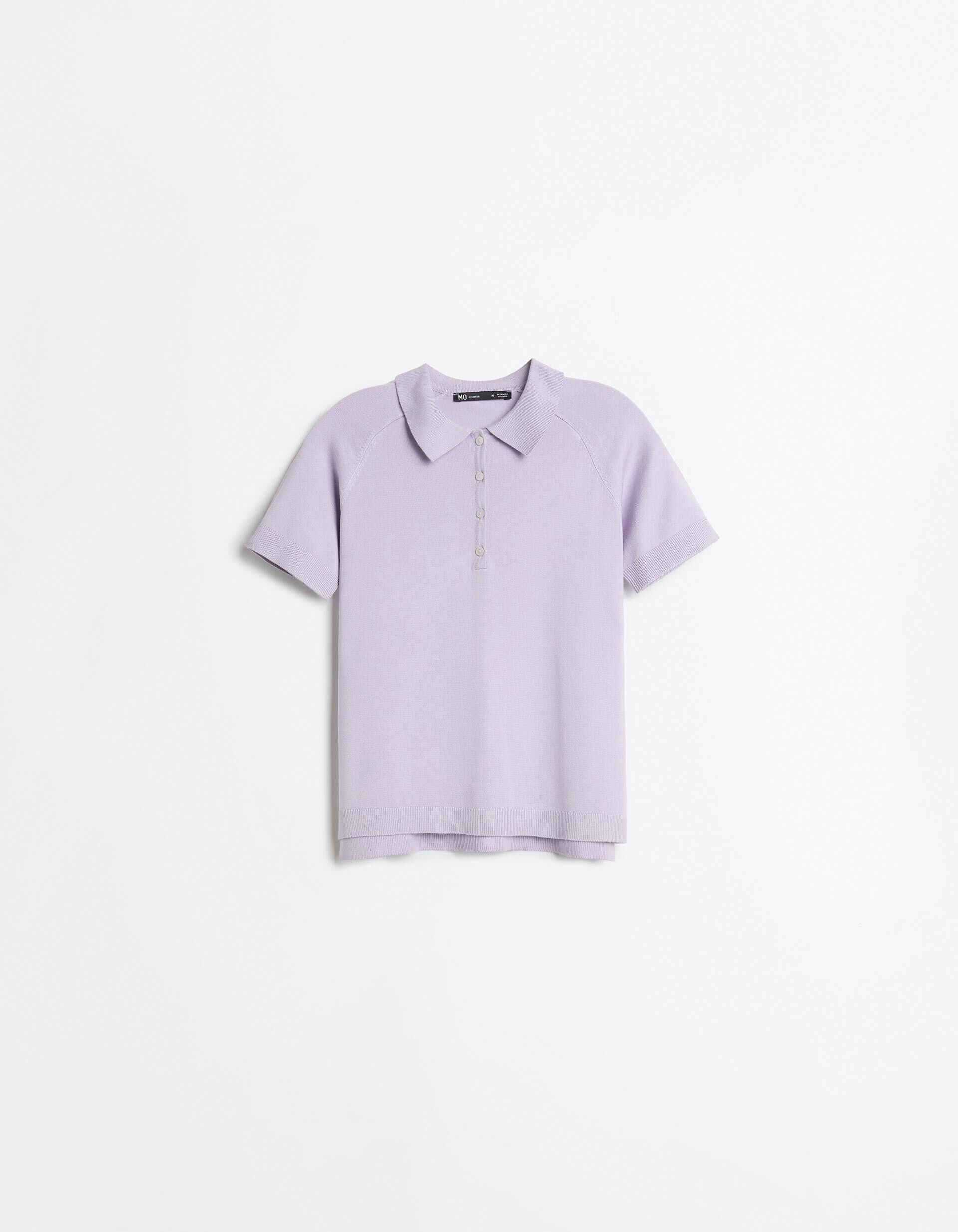 Comprar Online Polo Manga Curta, Mulher, Roxo