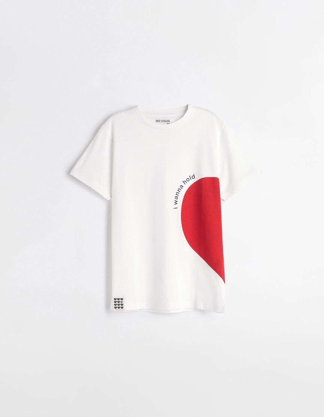 T-shirt Dia dos Namorados, Homem, Branco