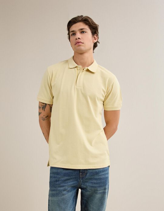 Comprar Online Polo Piquet, Homem, Amarelo