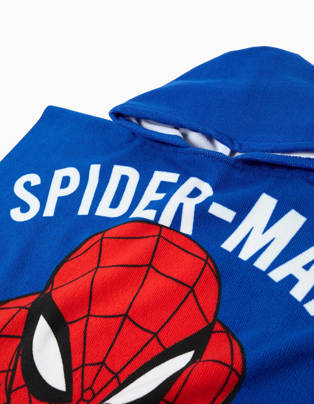 Poncho 'Spider-Man', Menino, Azul