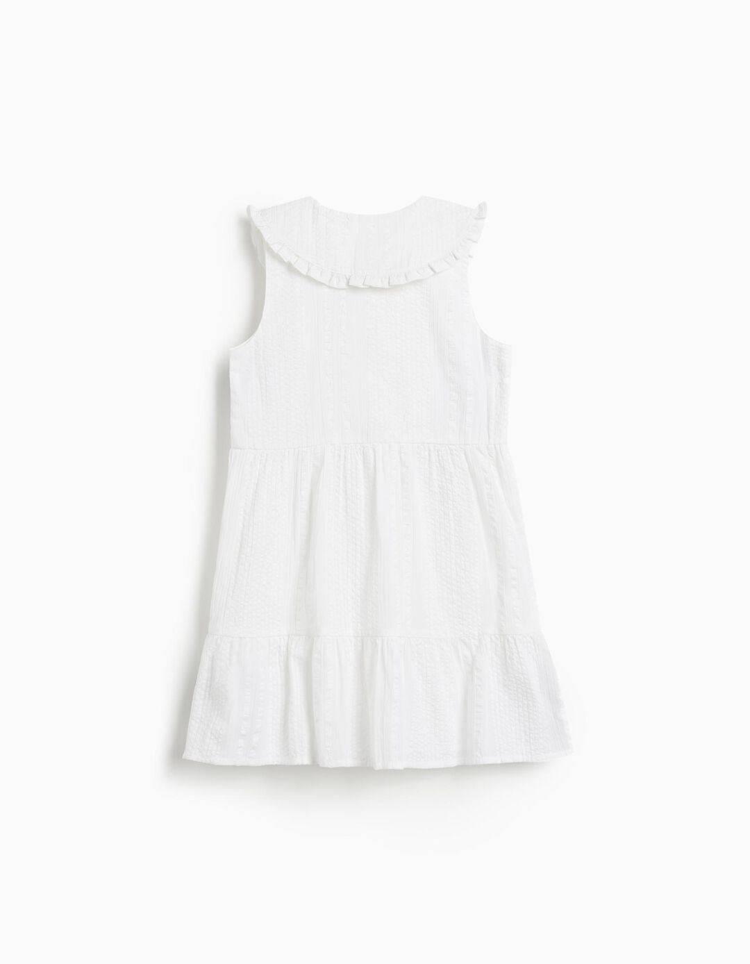 Vestido, Menina, Branco