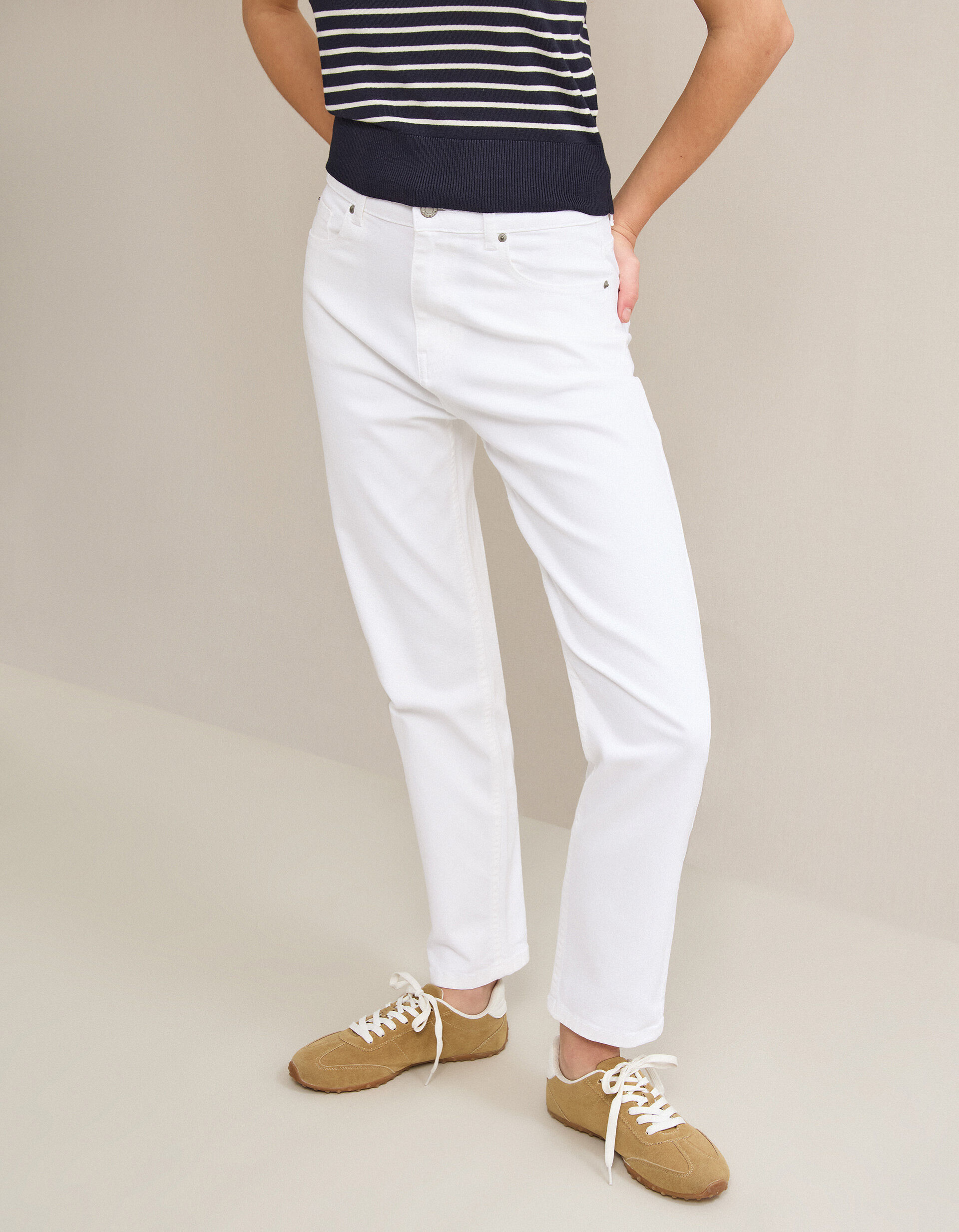 Comprar Online Cal&ccedil;as de Ganga 'Mom Fit', Mulher, Branco