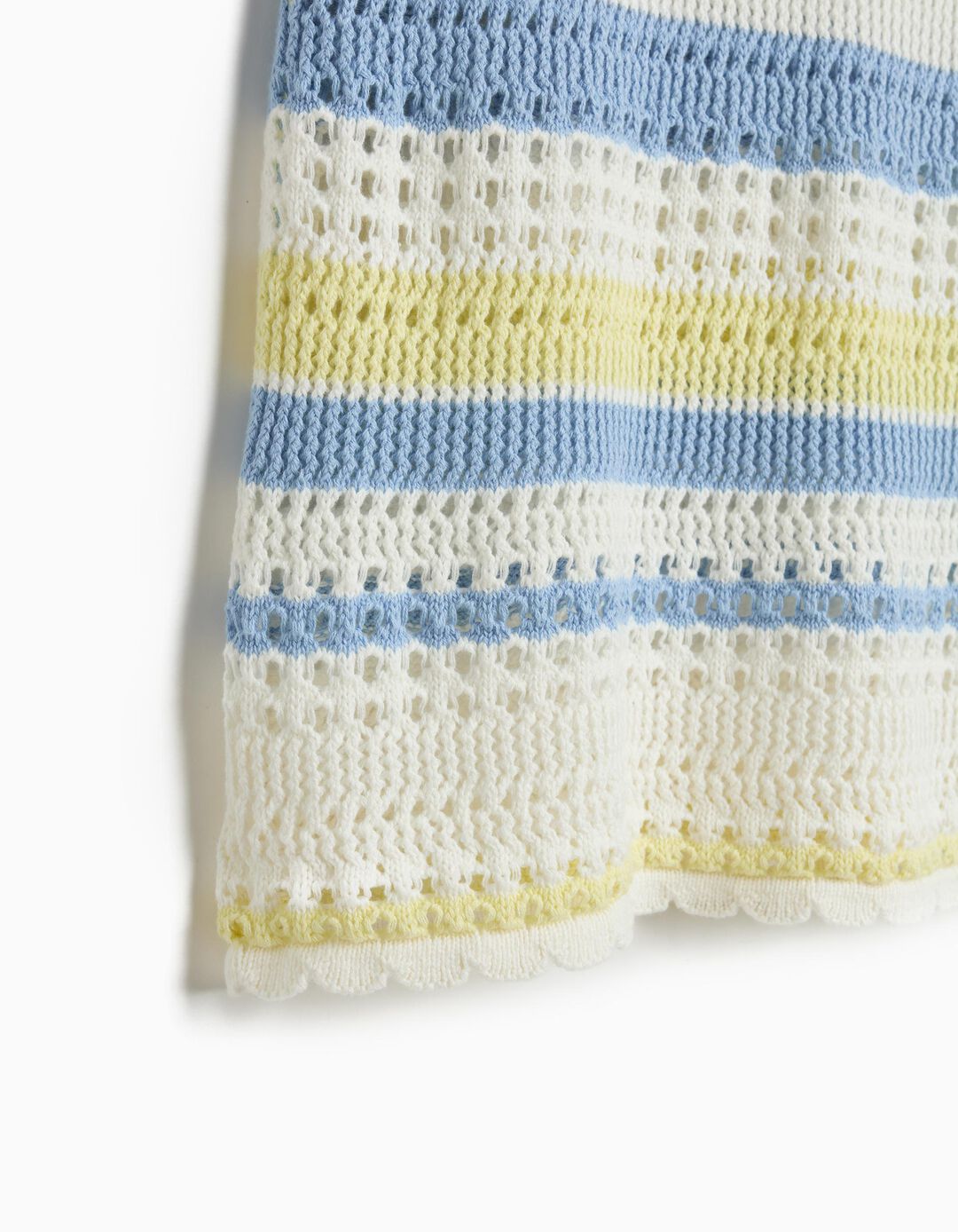 Vestido Crochet, Menina, Amarelo