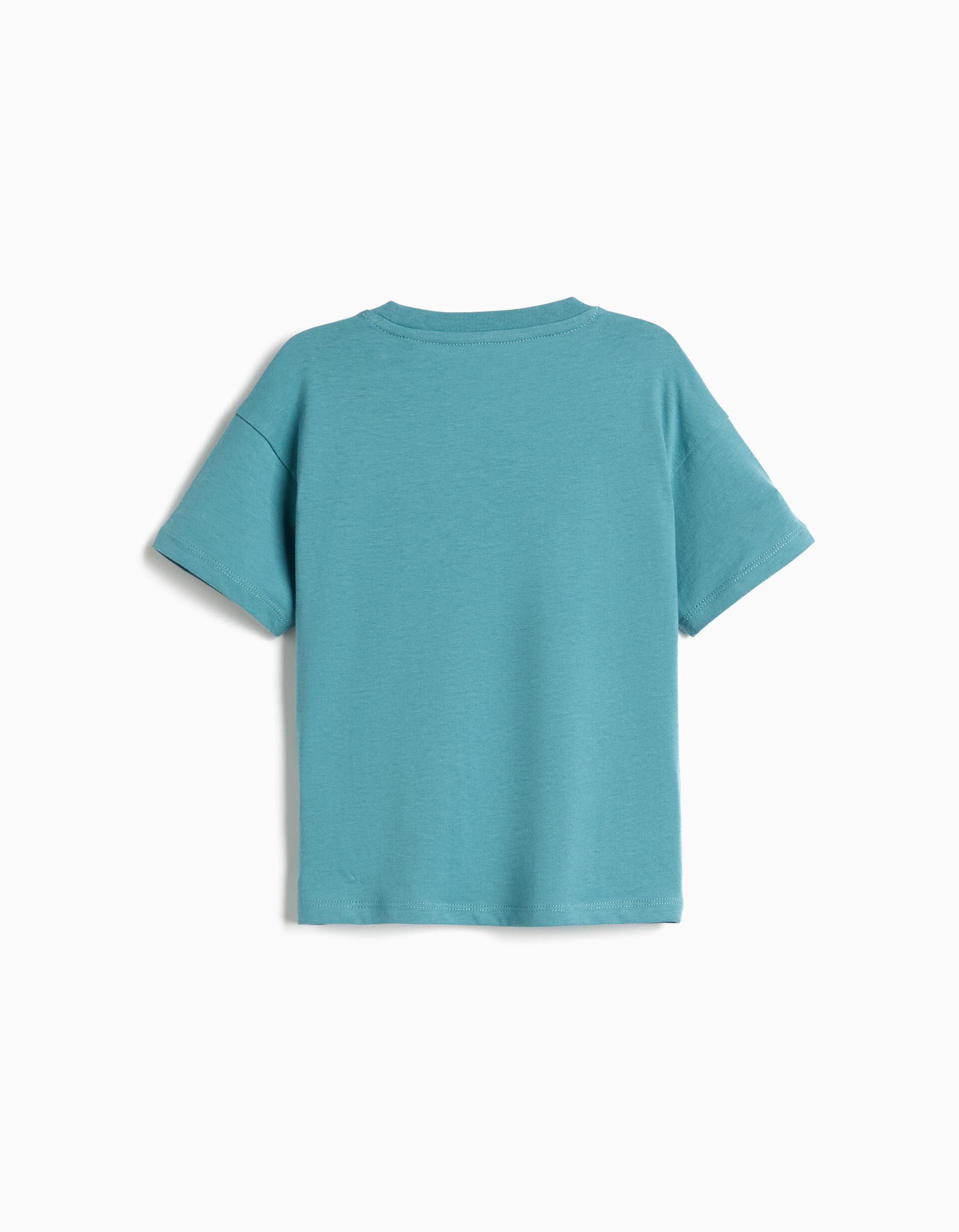 Comprar Online T-shirt Estampada, Menino, Azul