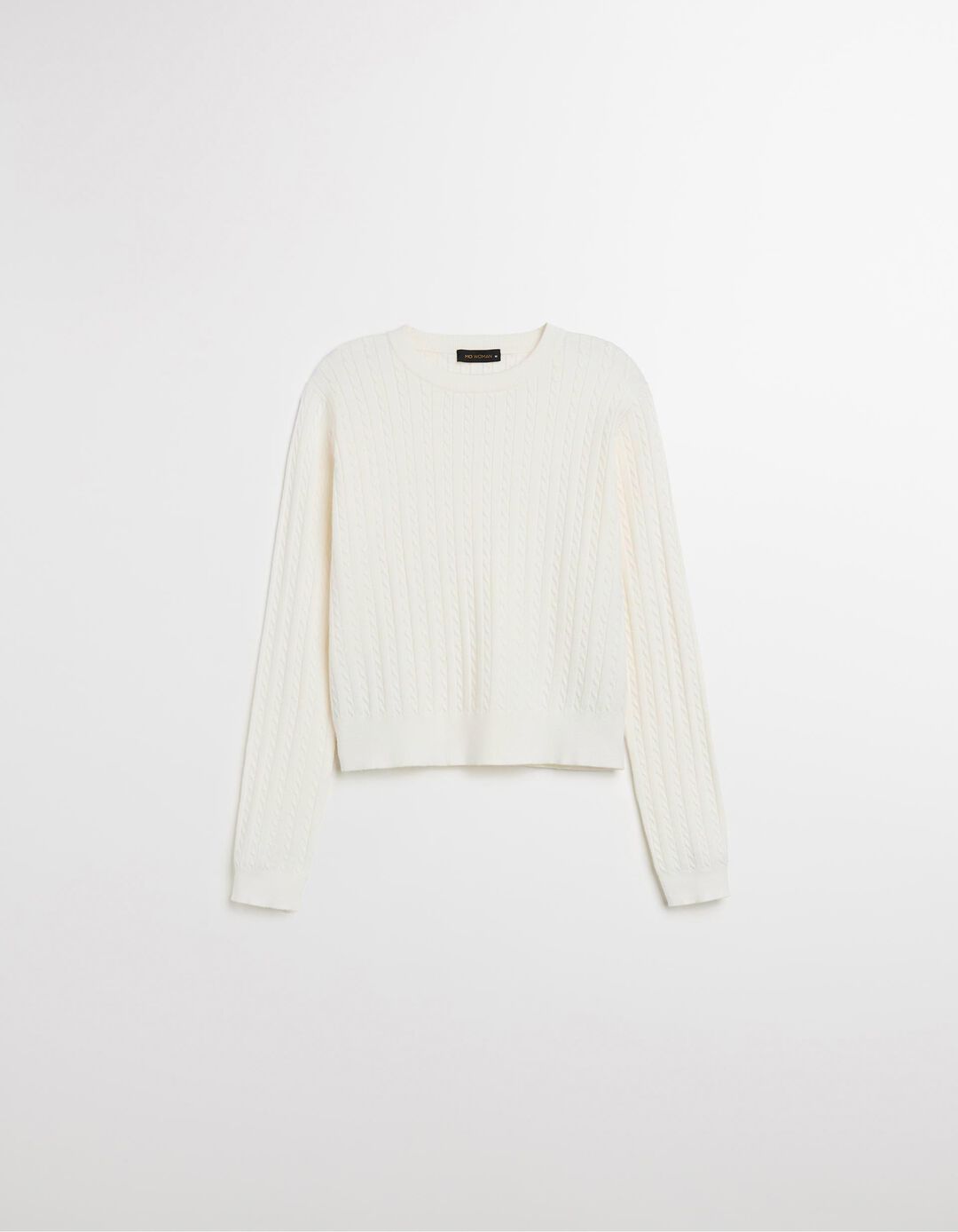 Camisola de Malha, Mulher, Bege Claro