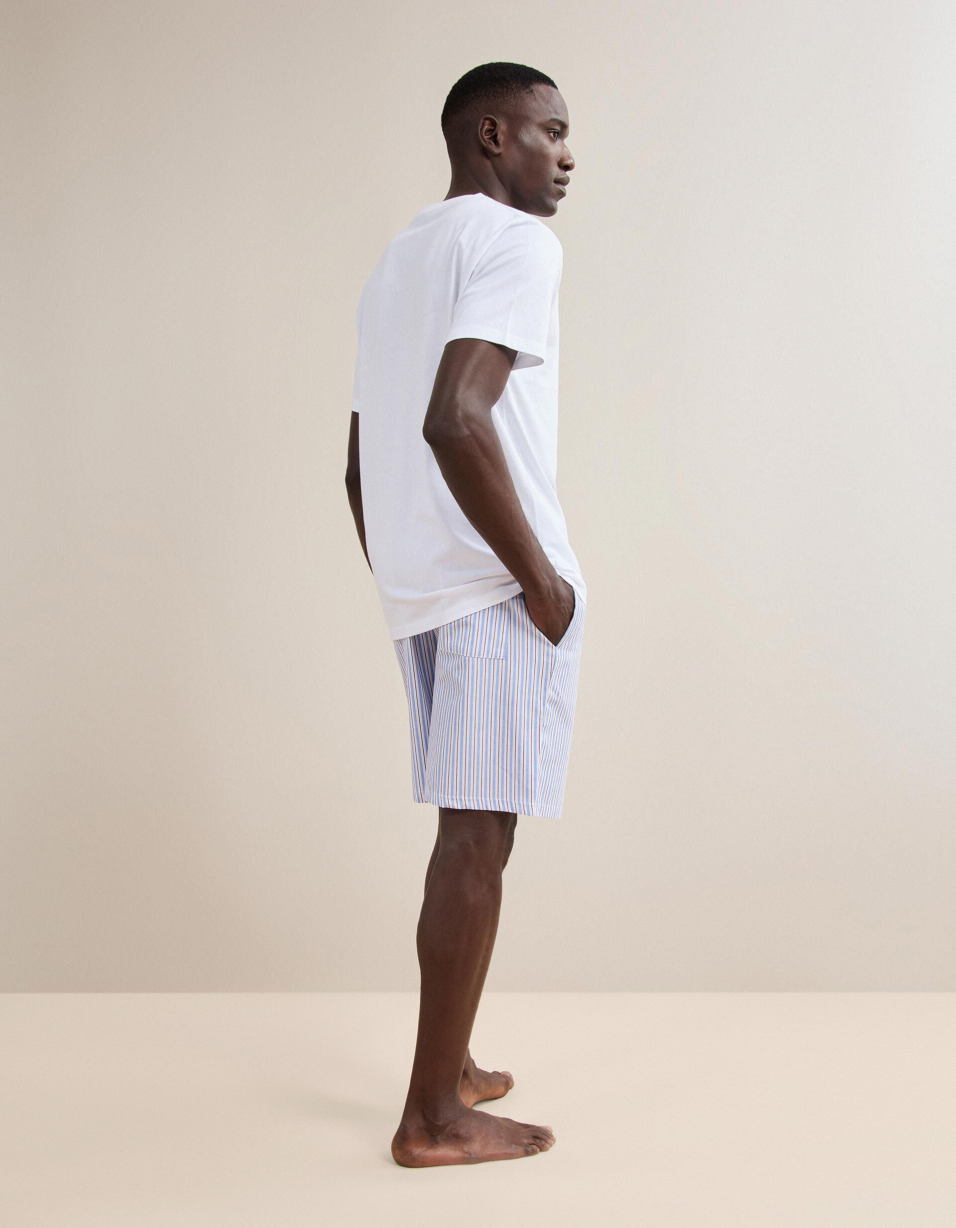 Comprar Online Pijama Jersey, Homem, Branco