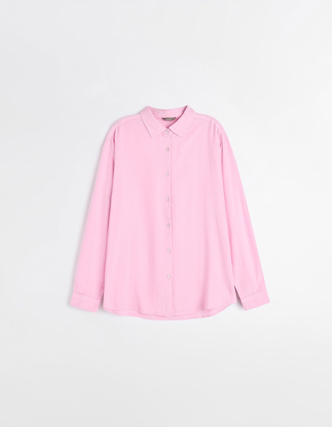 Camisa com Linho, Mulher, Rosa