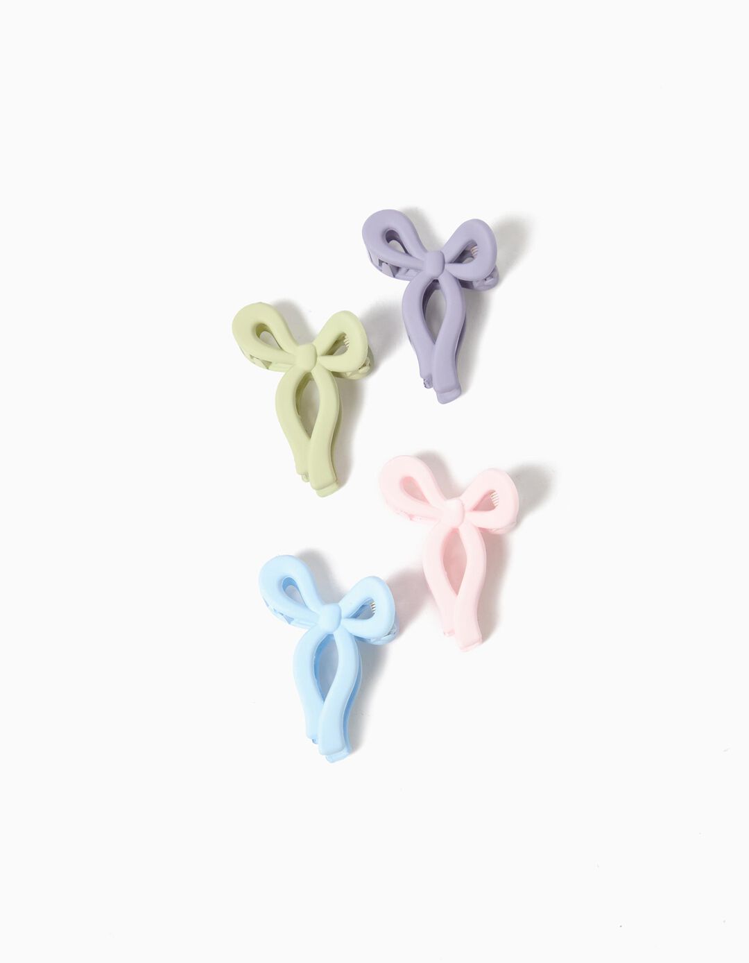 Pack 4 Molas de Cabelo com Laço, Menina, Multicor