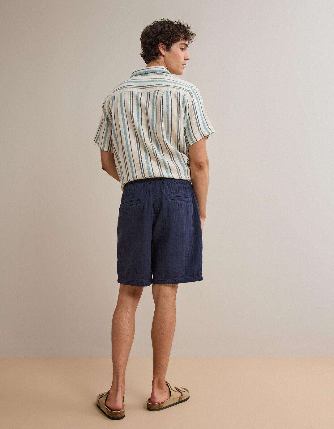 Cal&ccedil;&otilde;es, Homem, Azul Escuro