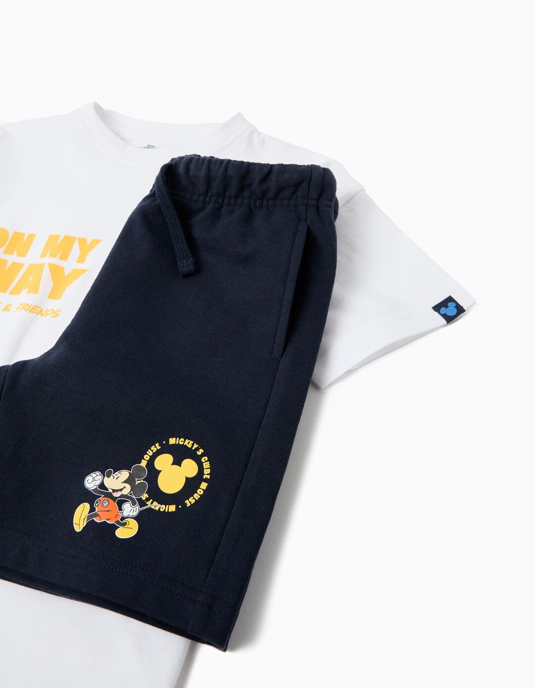 Conjunto 'Mickey' &copy;Disney, Menino, Branco