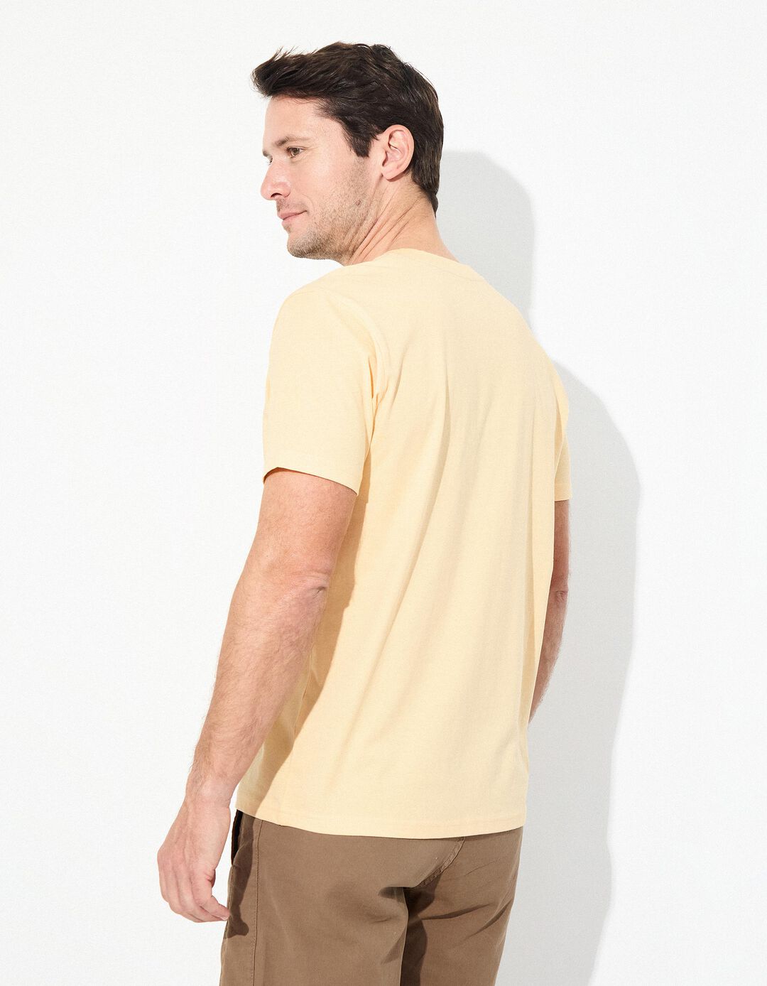 T-shirt Jersey, Homem, Laranja Claro