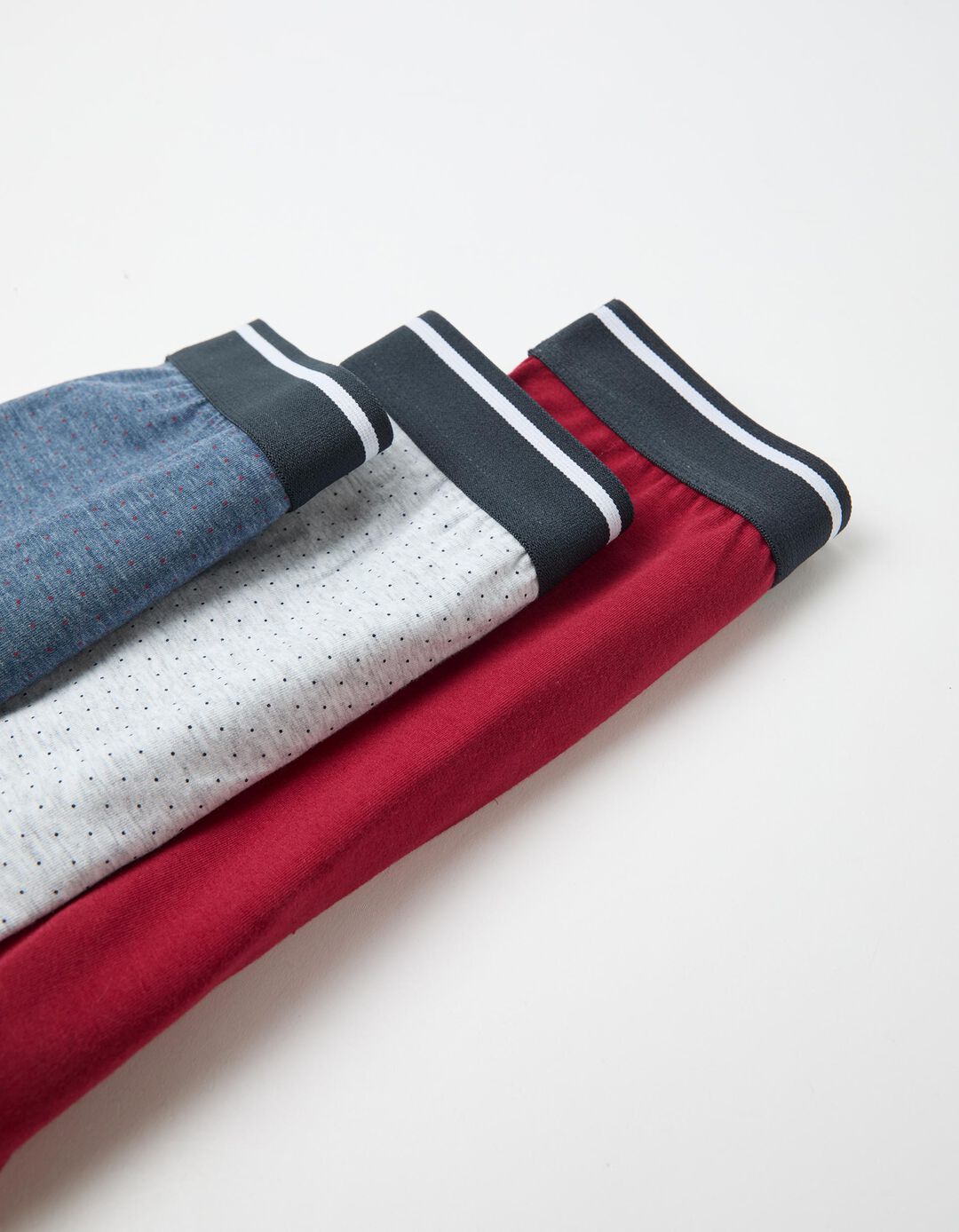 Pack 3 Boxers, Homem, Vermelho Escuro