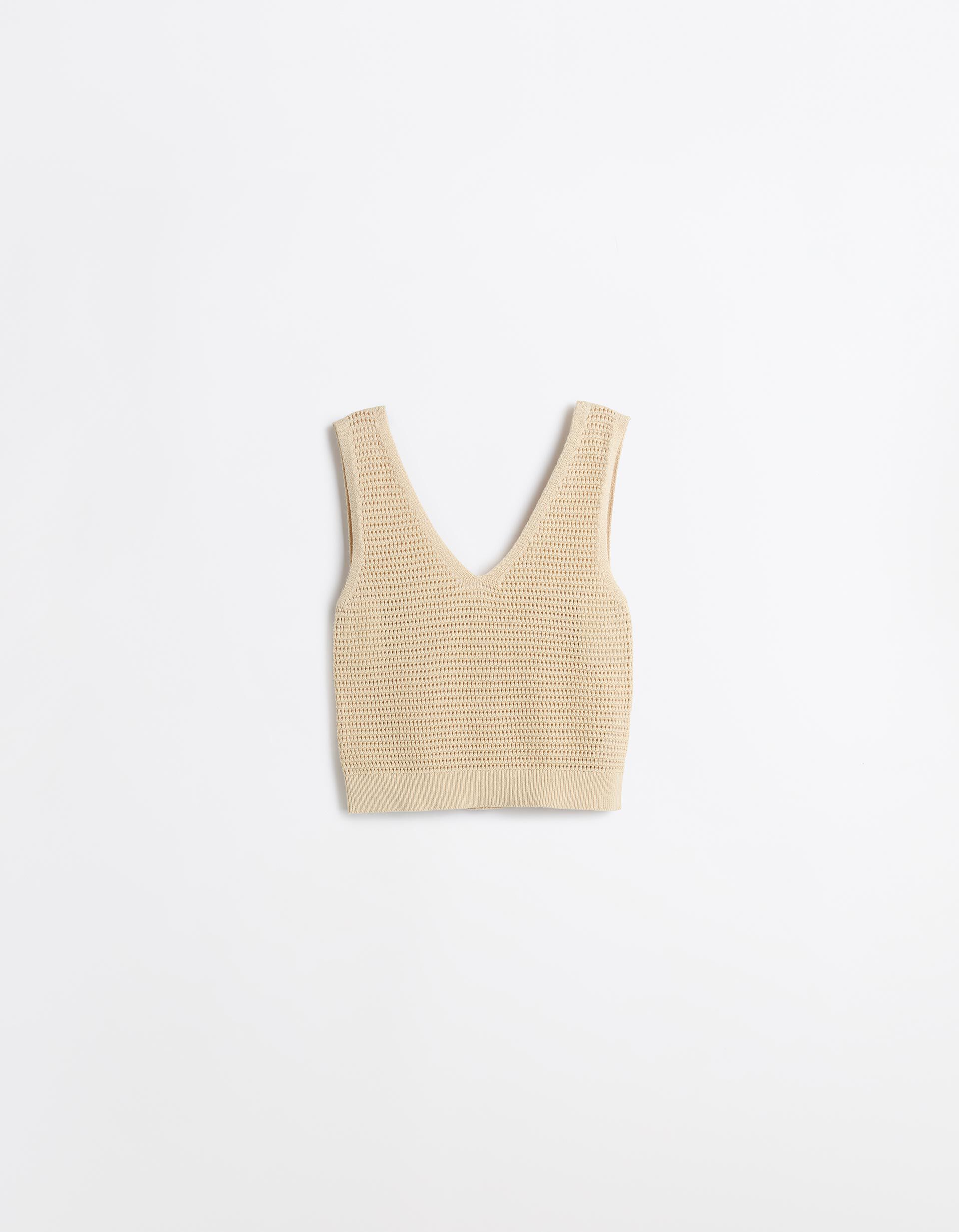 Comprar Online Top Com Al&ccedil;as, Mulher, Bege Claro