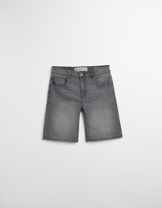 Comprar Online Calções 'Skinny', Homem, Cinzento