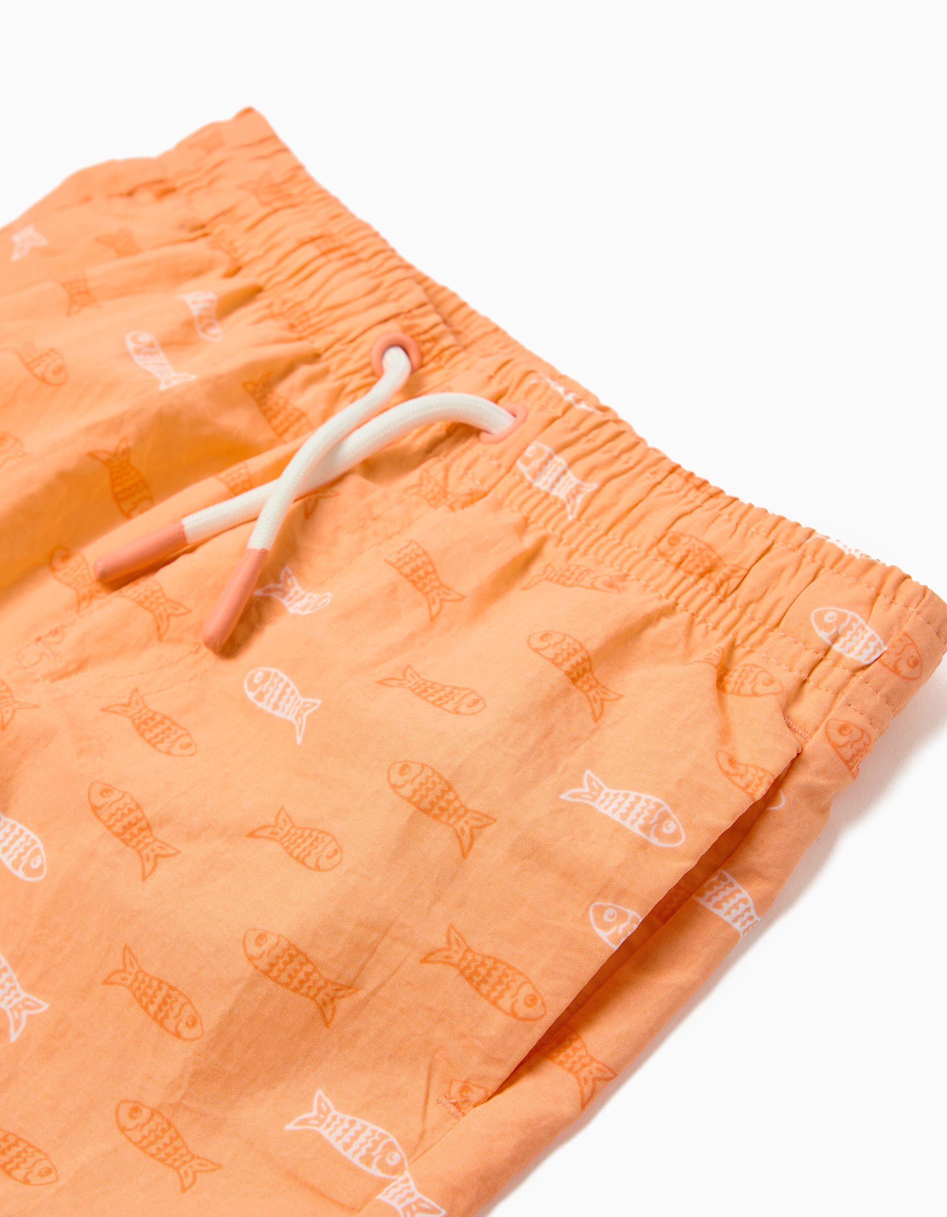 Comprar Online Cal&ccedil;&otilde;es de Banho, Menino, Laranja Claro