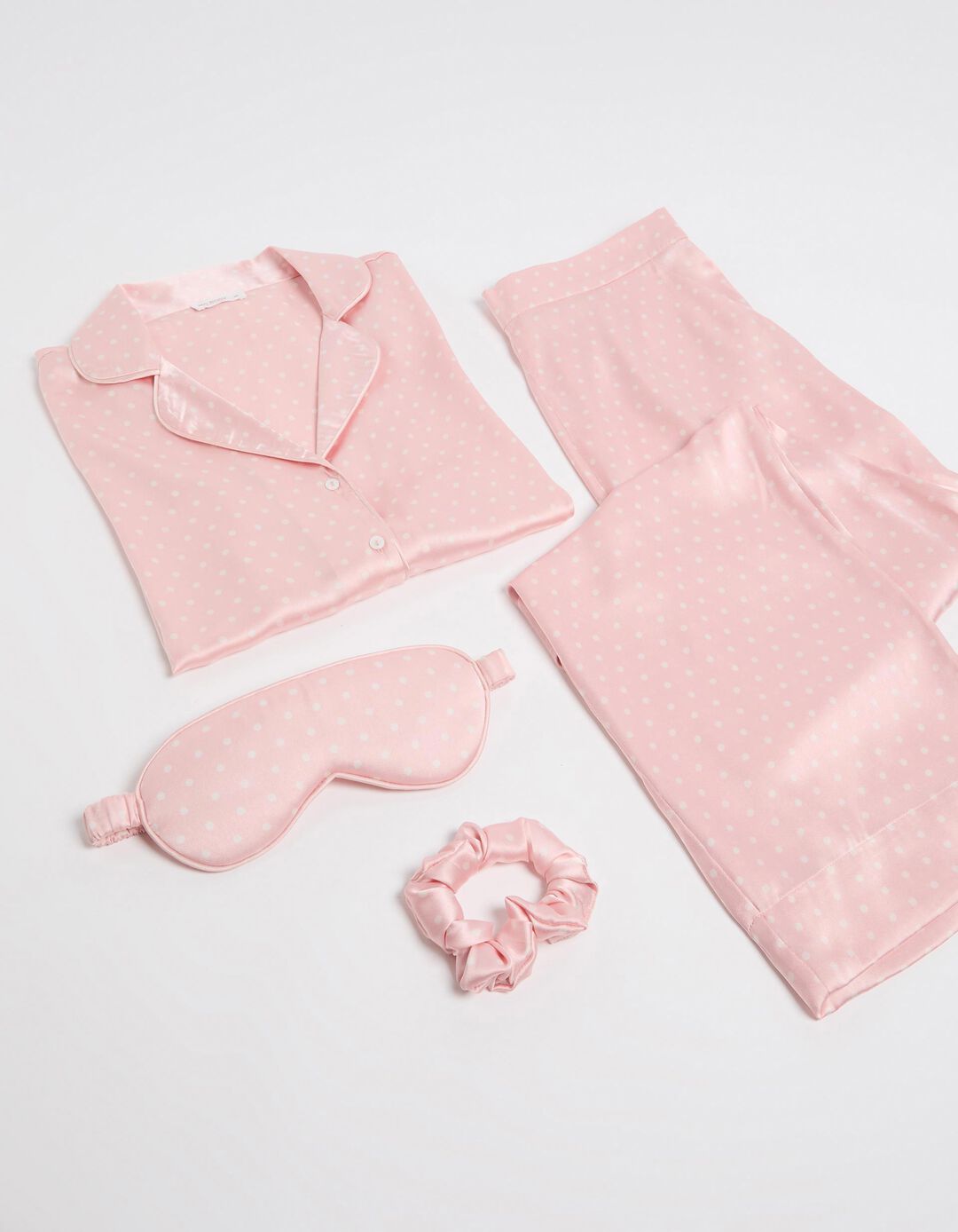 Pijama Acetinado 'Dia dos Namorados', Mulher, Rosa Claro