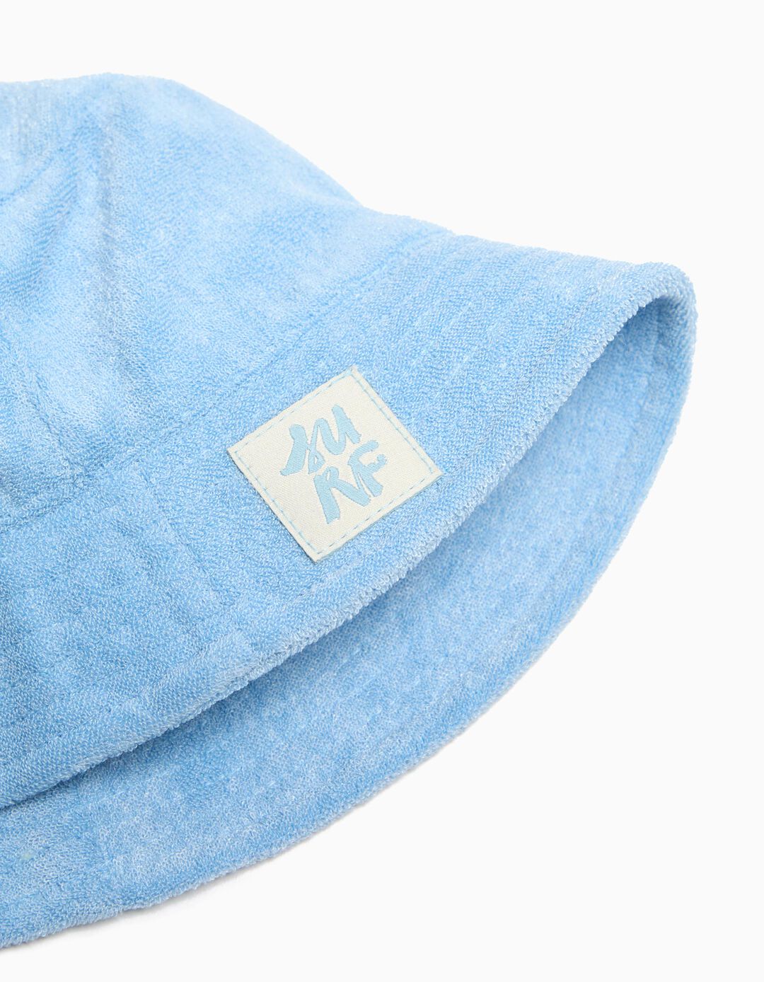 Chapéu Bucket Terry, Bebé, Azul Claro