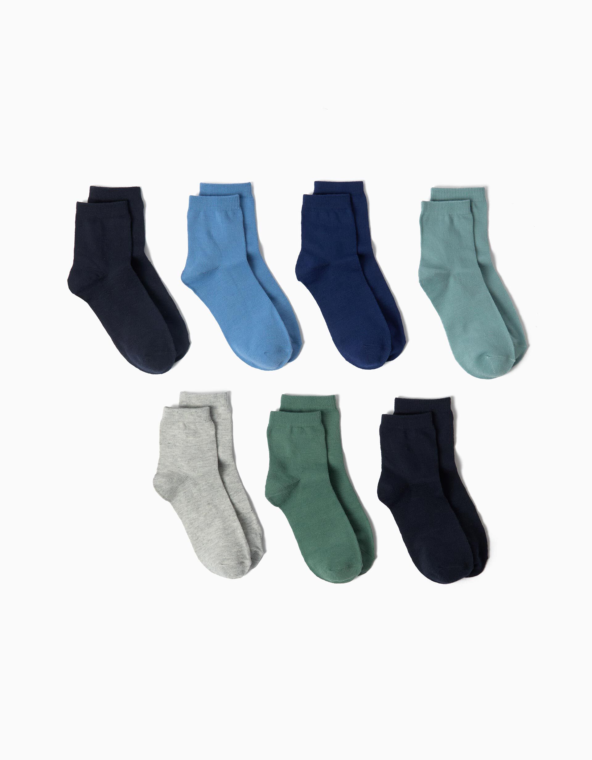 Comprar Online Pack 7 Pares De Meias, Menino, Multicolor