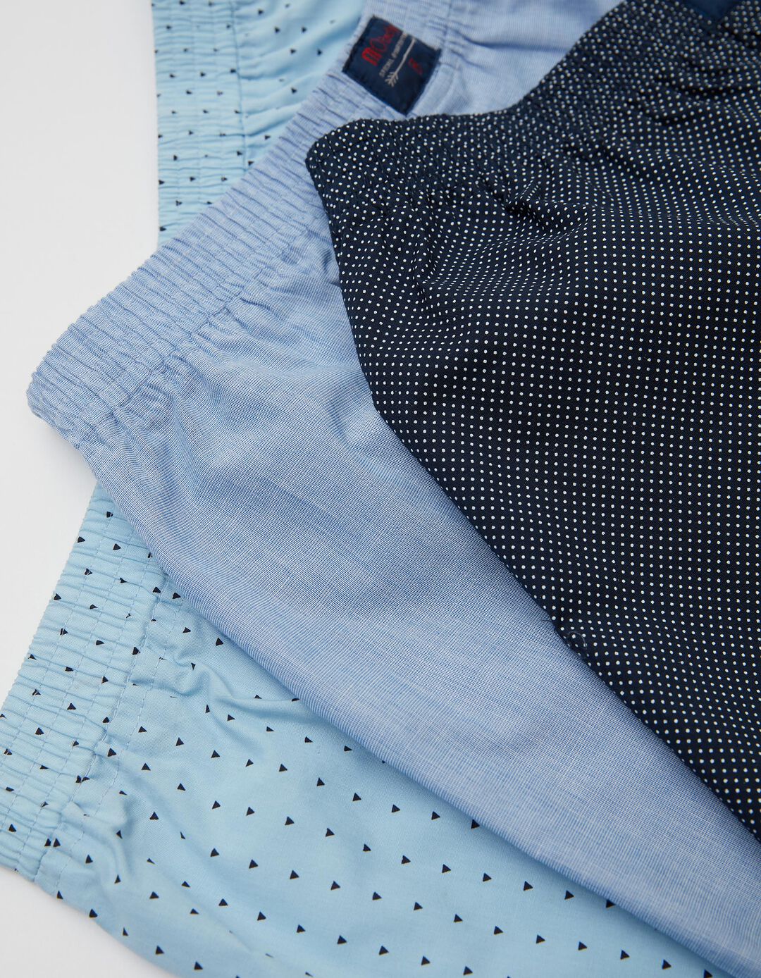 Pack 3 Boxers, Homem, Azul