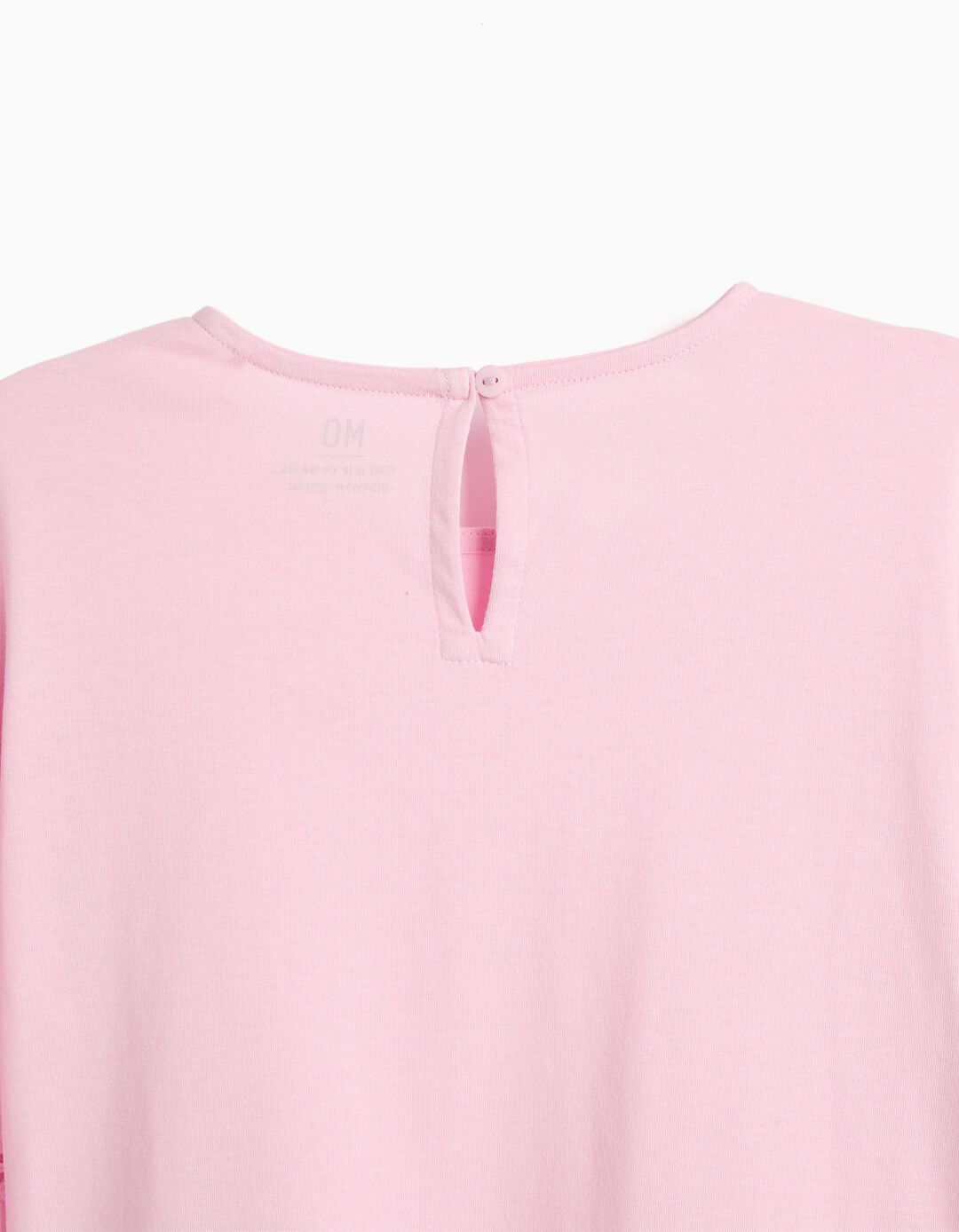 T-shirt Boxy, Menina, Rosa Claro