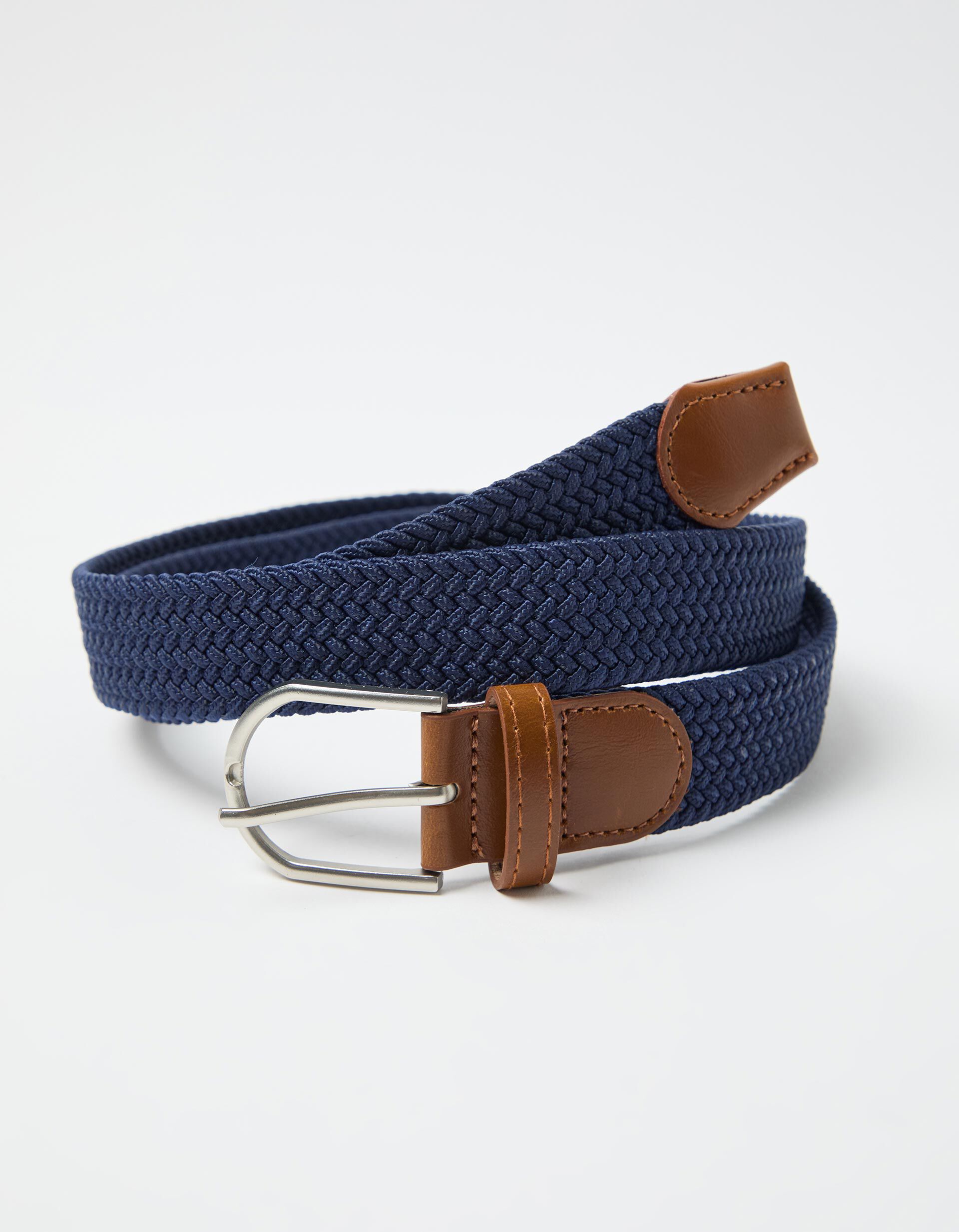 Comprar Online Cinto El&aacute;stico, Homem, Azul Escuro