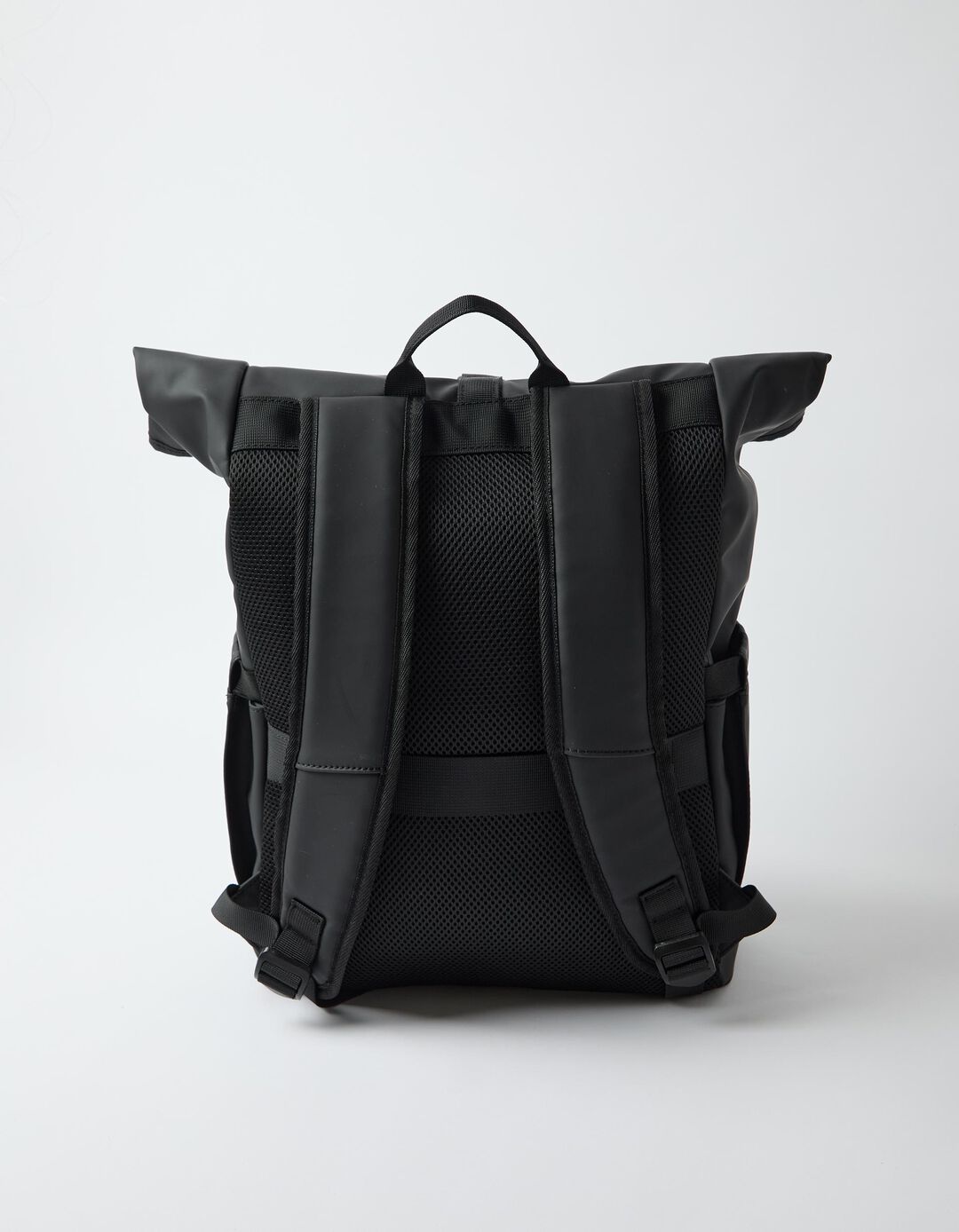 Mochila 'Rolltop', Homem, Preto