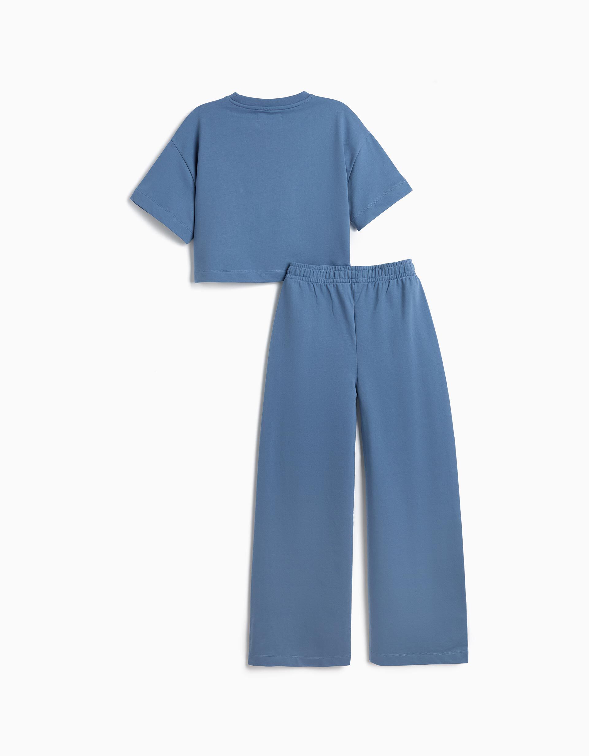 Comprar Online Conjunto de Felpa, Menina, Azul Escuro