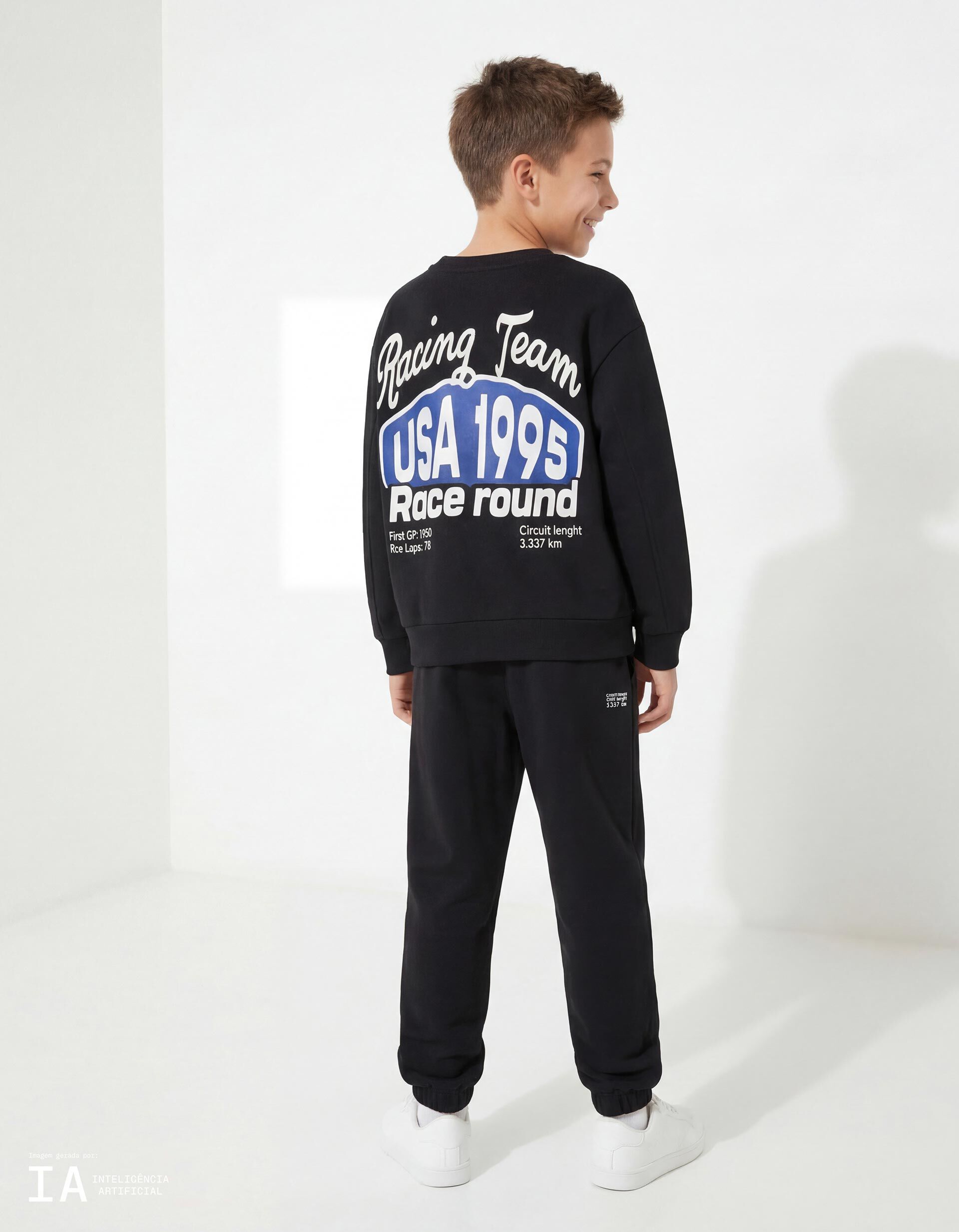 Comprar Online Sweatshirt de Felpa, Menino, Preto